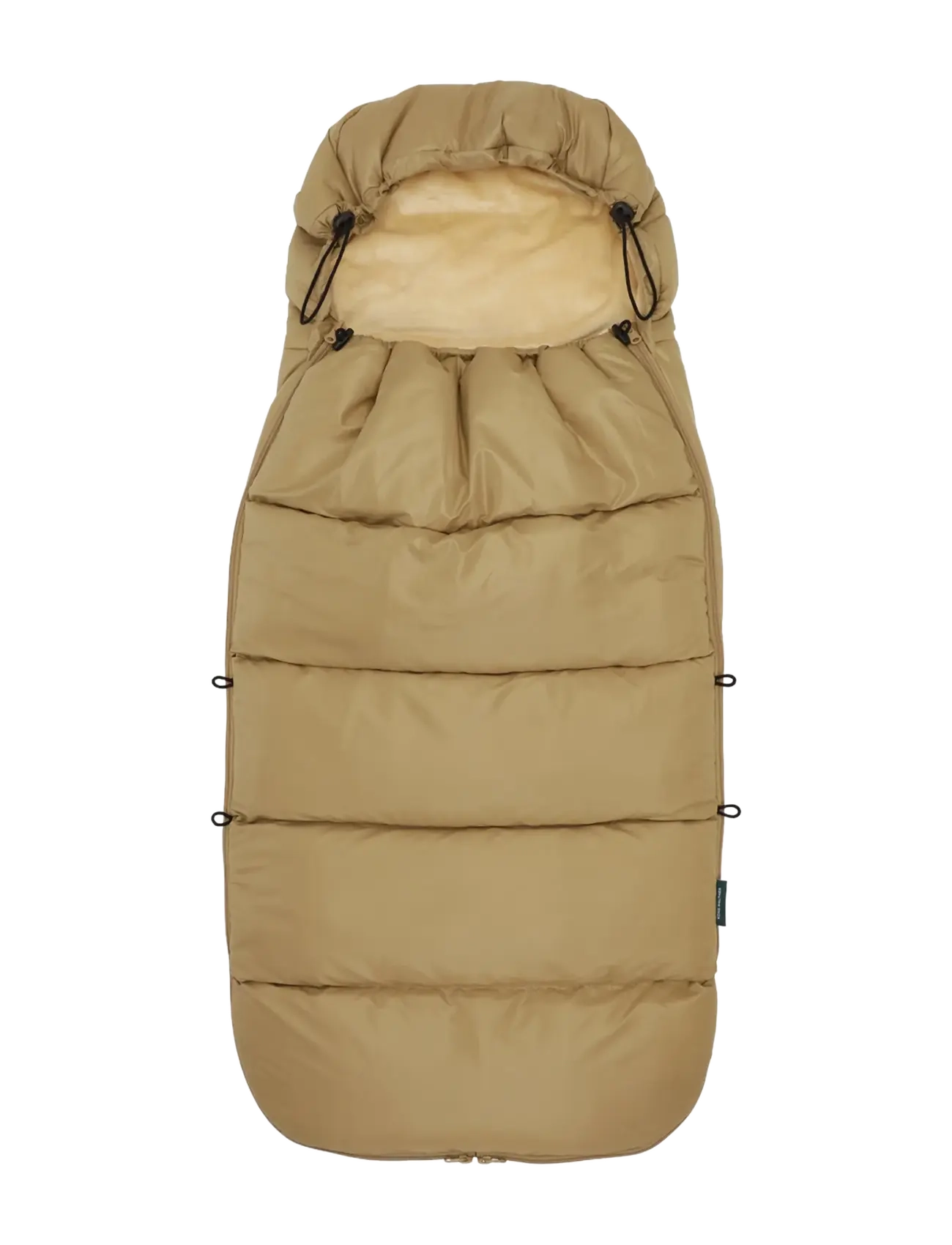 KongWalther Puffer Footmuff Creme - Babyprodukter - CREME / cream