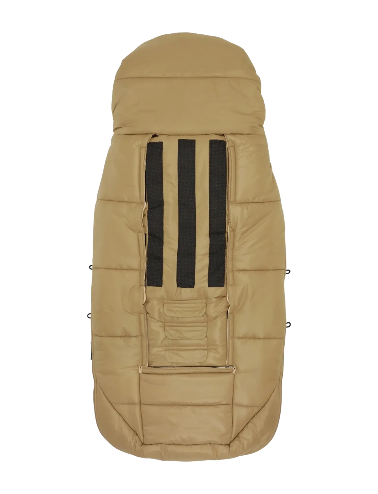 KongWalther - Puffer Footmuff Creme - barnvagnar & tillbehör - creme - 2