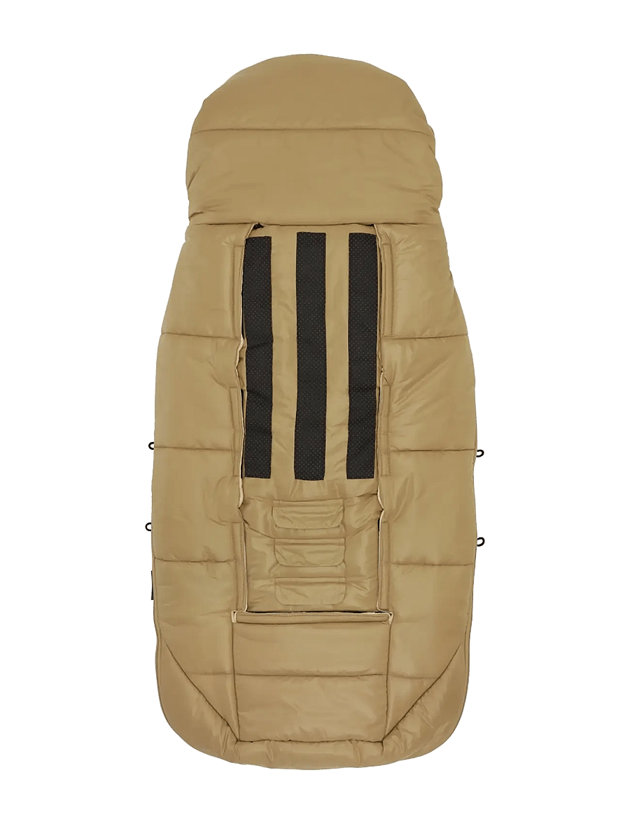 KongWalther - Puffer Footmuff Creme - barnvagnar & tillbehör - creme - 2