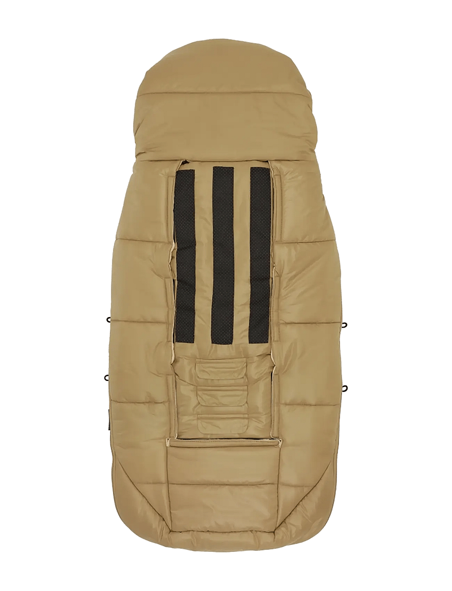 KongWalther - Puffer Footmuff Creme - barnvagnar & tillbehör - creme - 3