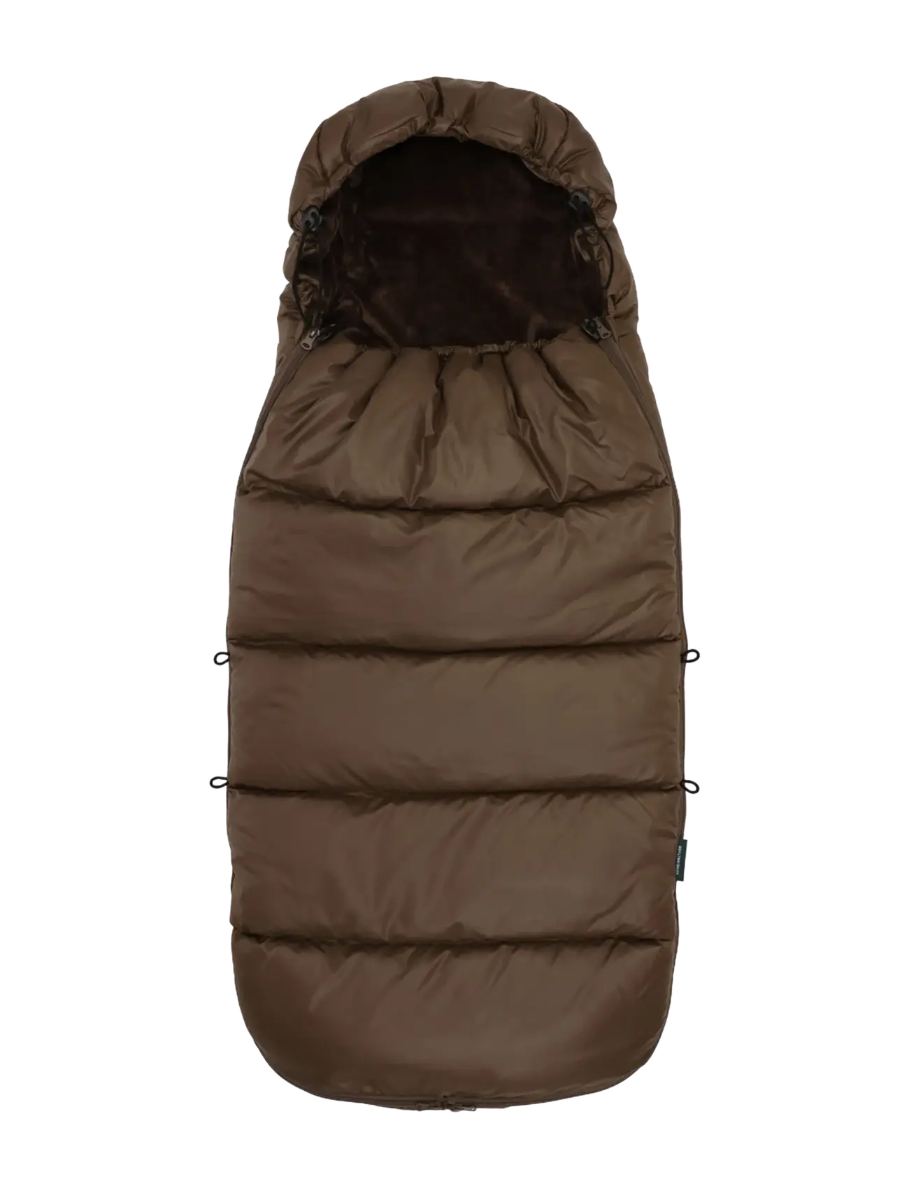 KongWalther Puffer Footmuff Chocolate Brown - Kinderwagen & Reisen - CHOCOLATE BROWN / brown