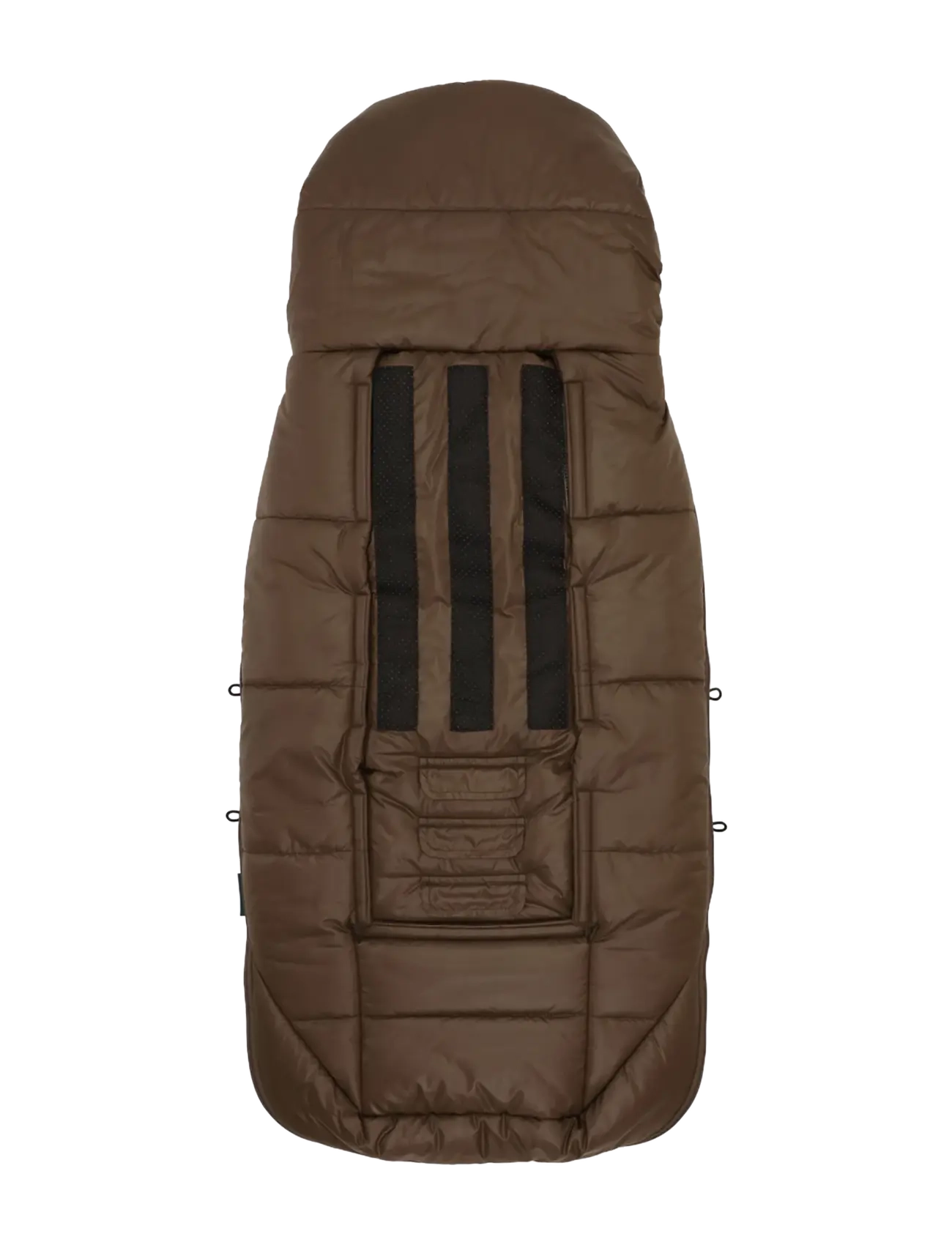 KongWalther - Puffer Footmuff Chocolate Brown - barnvagnar & tillbehör - chocolate brown - 2