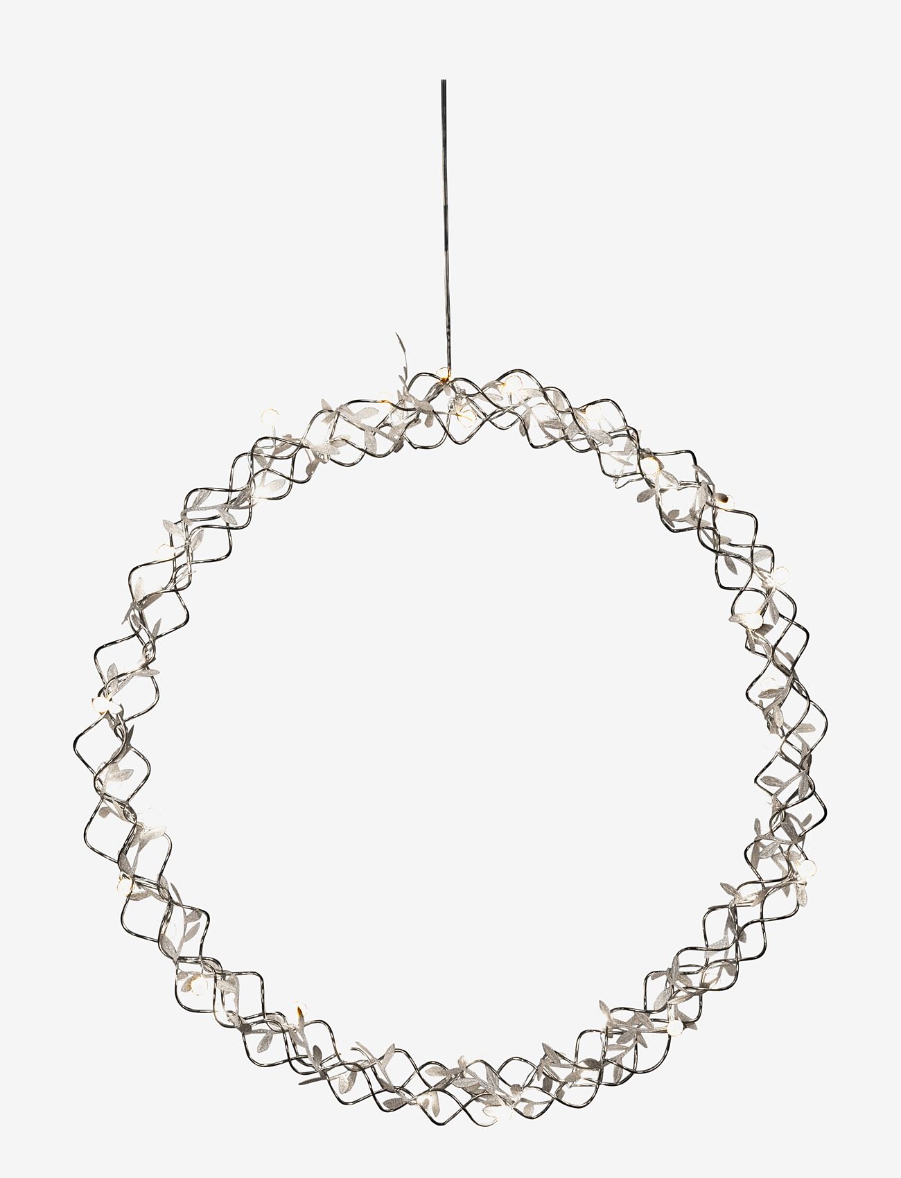 Konstsmide - Krans silver, 45 cm 40 LED - silver - 0