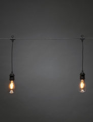 Konstsmide - Slinga E27 10 amber utbytbar LED - glödlampor - black - 5