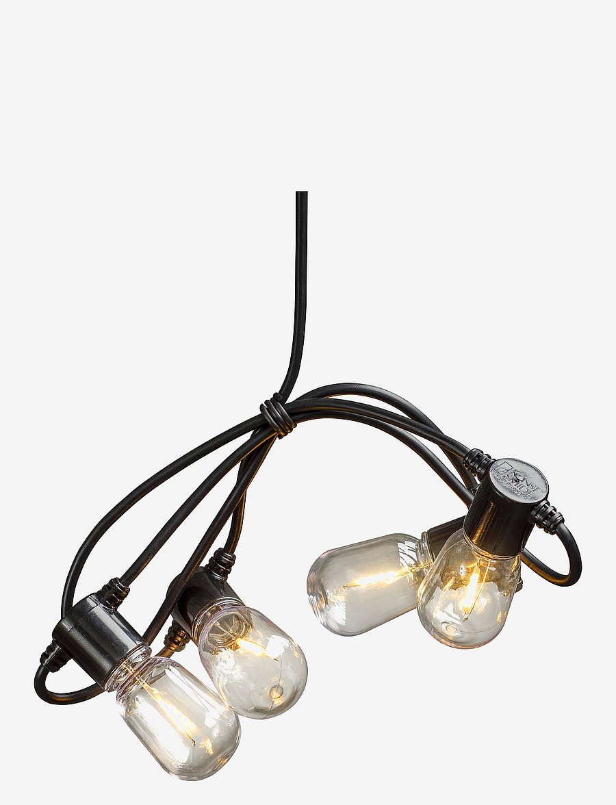 Konstsmide - Lightset 20 cl oval bulbs LED - lichterketten - black - 1
