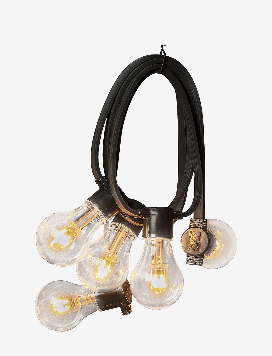 Konstsmide - Lightset 10 bulb replace. LED - lichterketten - black - 1