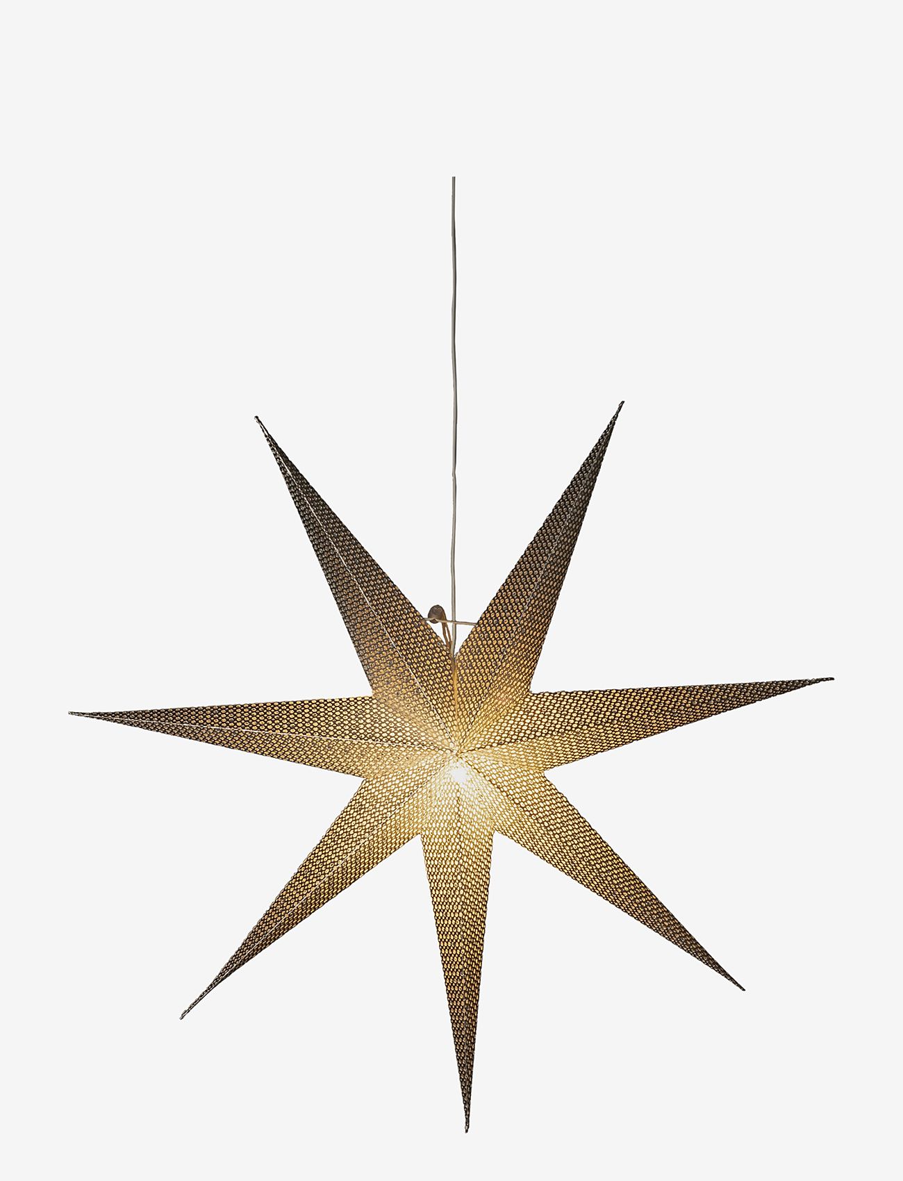 Konstsmide - Paper star 78cm 7points - laveste priser - silver - 0