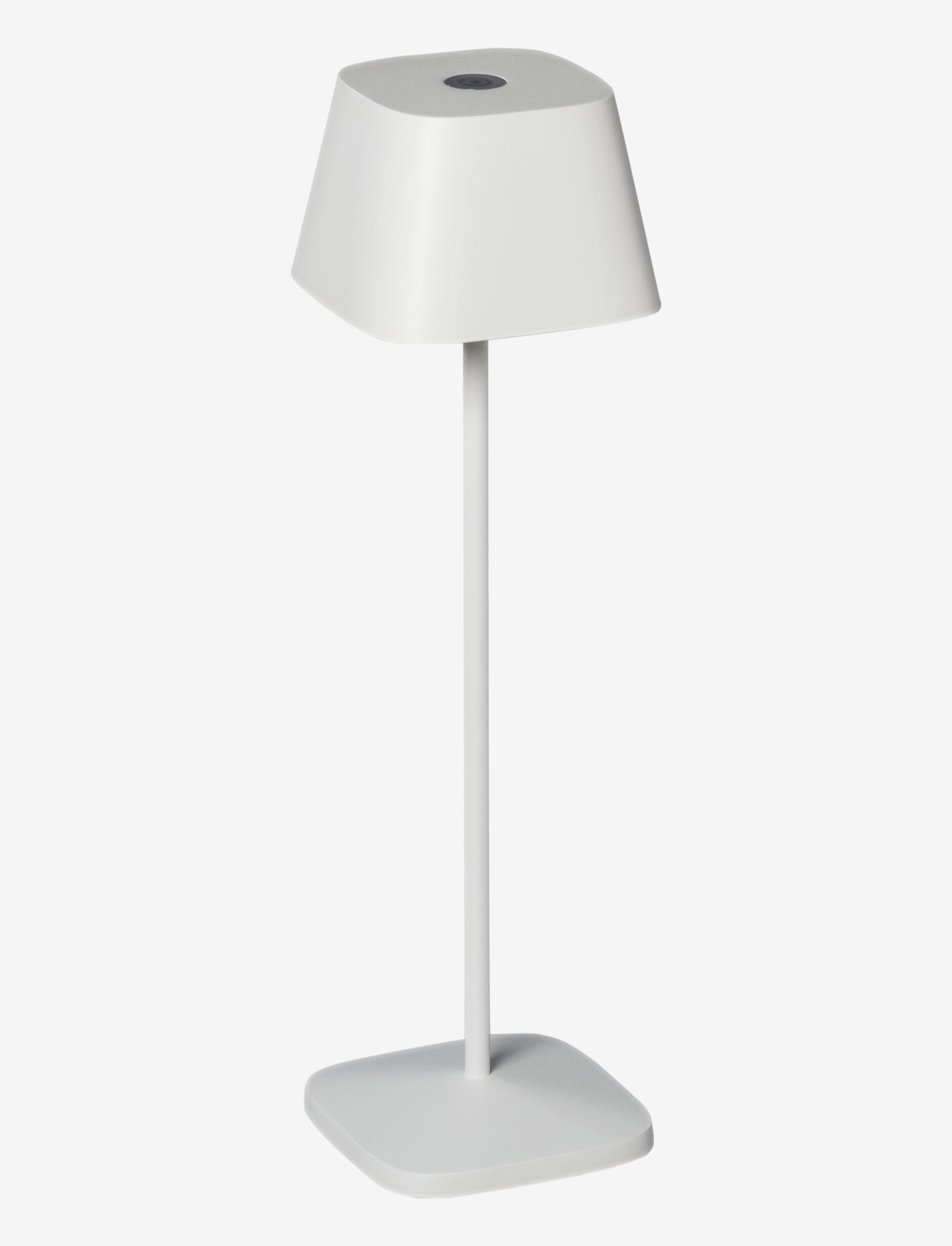 KONSTSMIDE Capri Bordlampe, Firkantet, Usb, 2700K/3000K, Dæmpbar Weiß - H:36CM - Unisex