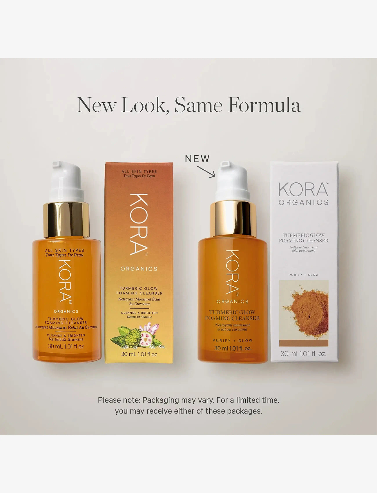 Kora Organics - Turmeric Glow Foaming Cleanser 30ml - foaming cleanser - na - 5