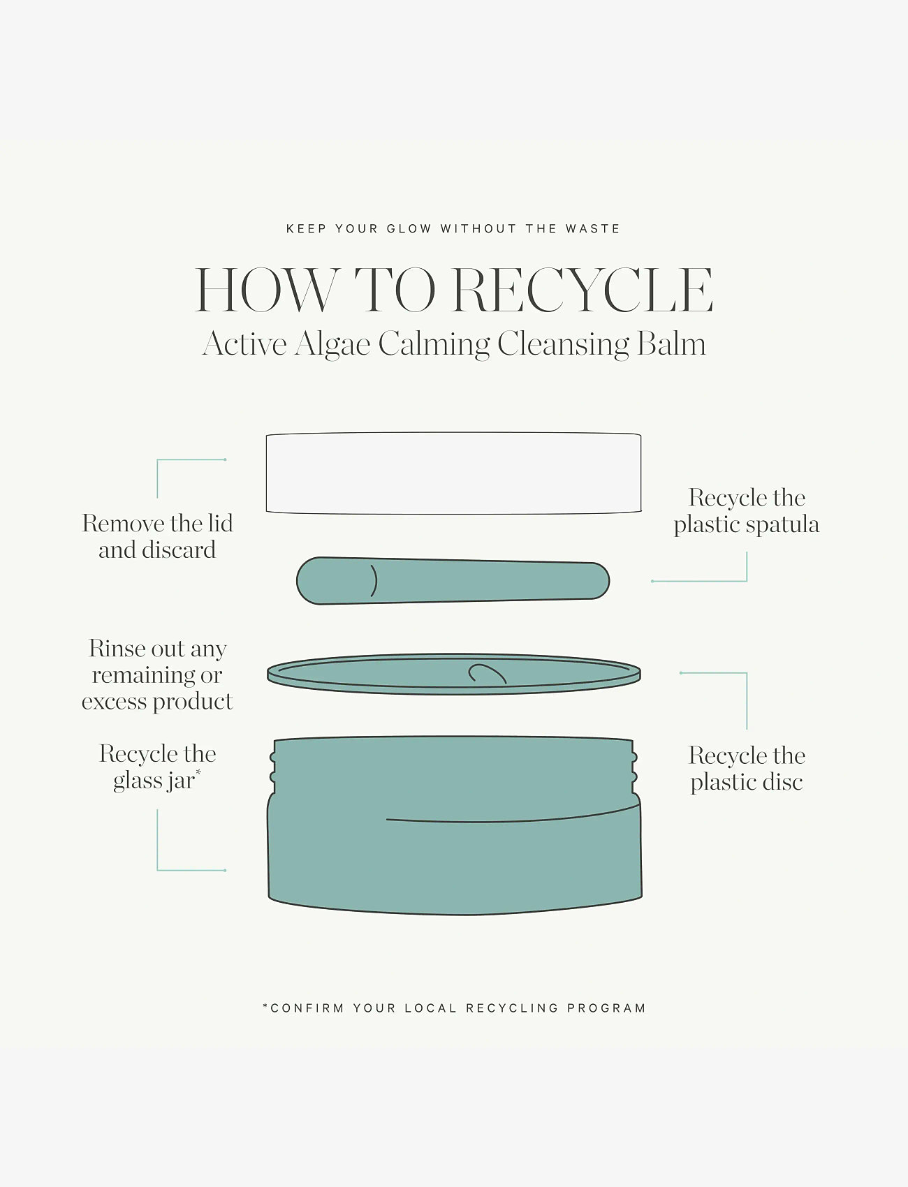 Kora Organics - Active Algae Melting Cleansing Balm - puhastuspalsamid - clear - 5