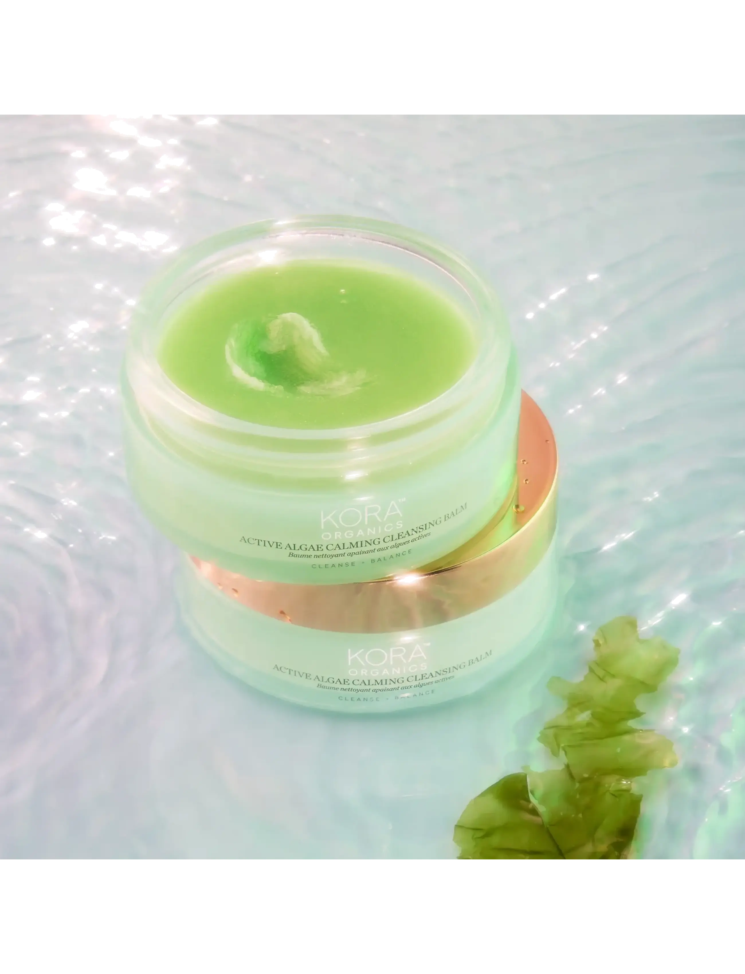 Kora Organics - Active Algae Melting Cleansing Balm - cleansing balm - clear - 4
