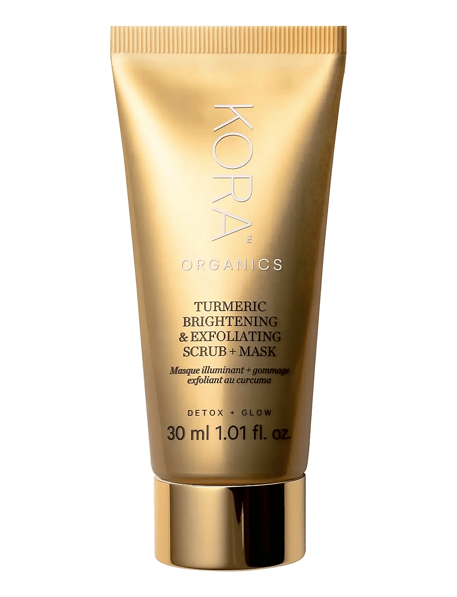 Kora Organics - Turmeric Brightening & Exfoliating Mask, 2-IN-1 30ml - niisutavad maskid - natural - 0
