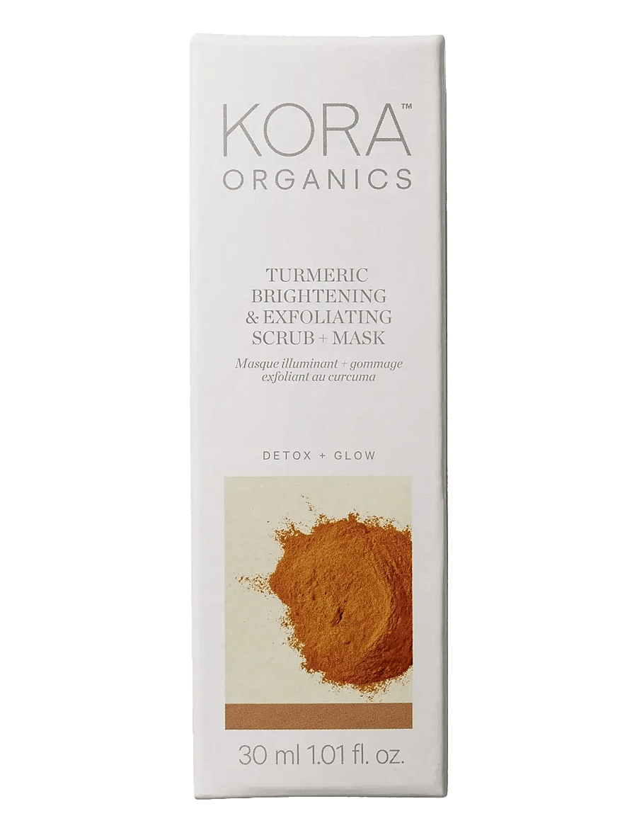 Kora Organics - Turmeric Brightening & Exfoliating Mask, 2-IN-1 30ml - niisutavad maskid - natural - 5