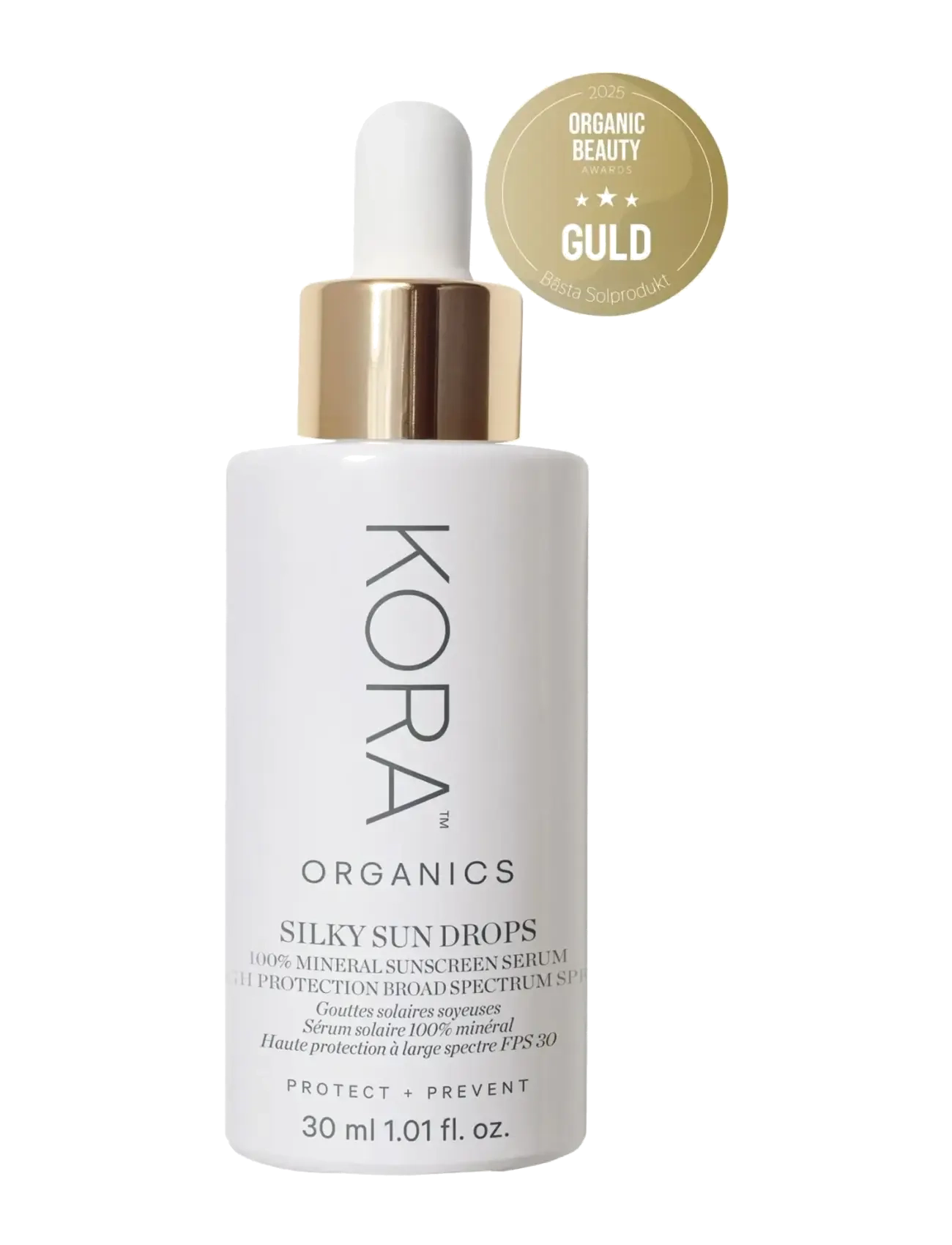 Kora Organics Silky Sundrops 100% Mineral Sunscreen Serum - Kampagne - N/A / clear