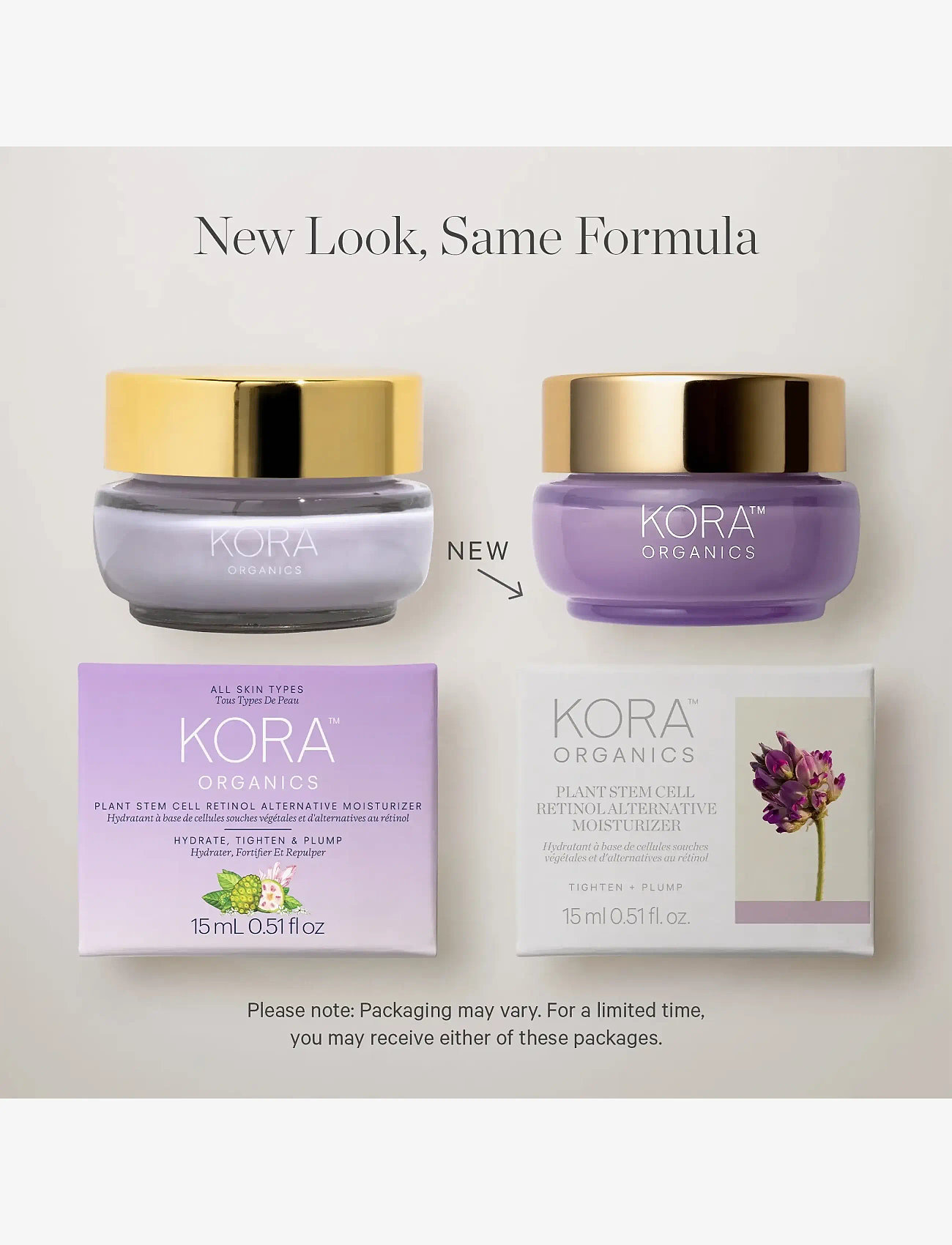 Kora Organics - Plant Stem Cell Retinol Alternative Moisturizer 15ml - dagkräm - na - 5