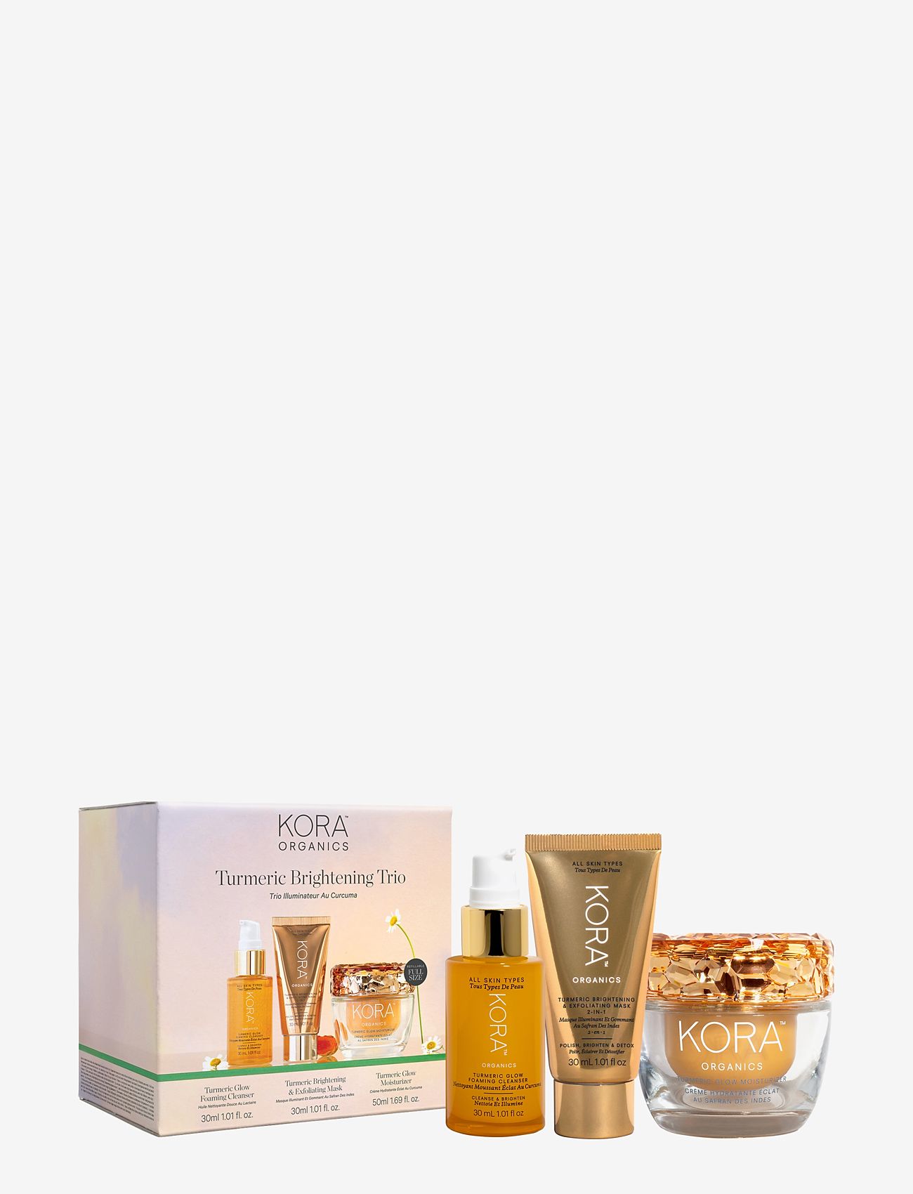 Kora Organics - LE Turmeric Brightening Trio - clear - 1
