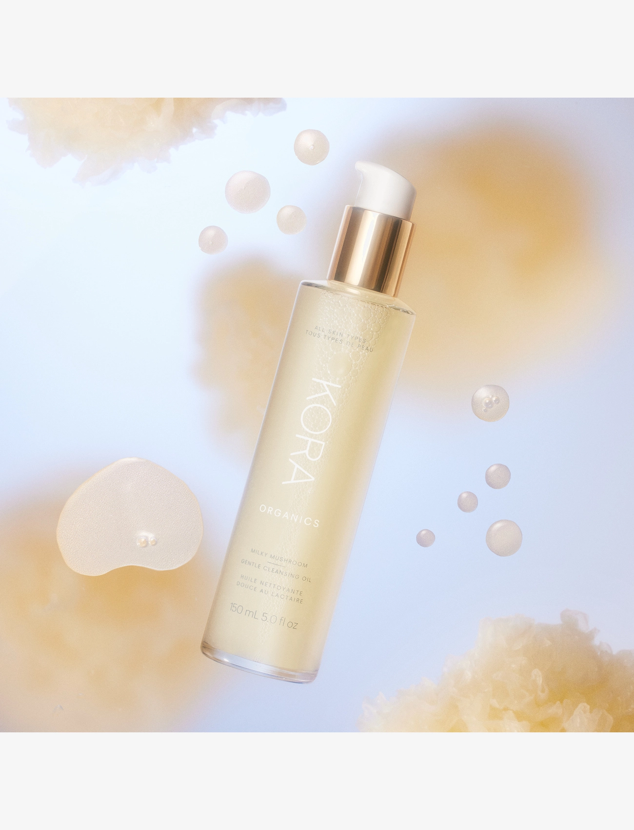 Kora Organics - Milky Mushroom Gentle Cleansing Oil - renseolier - clear - 2