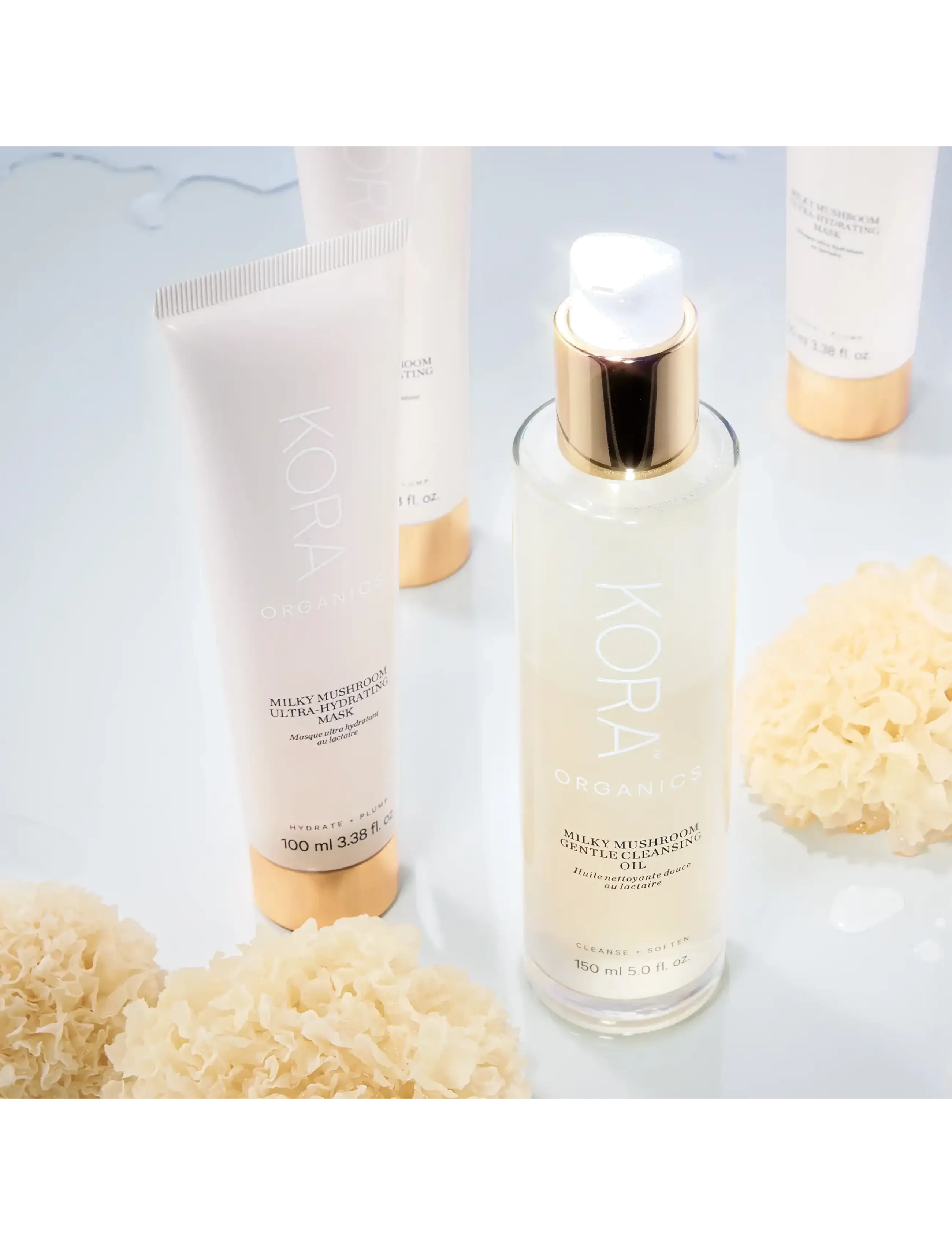 Kora Organics - Milky Mushroom Gentle Cleansing Oil - renseolier - clear - 4