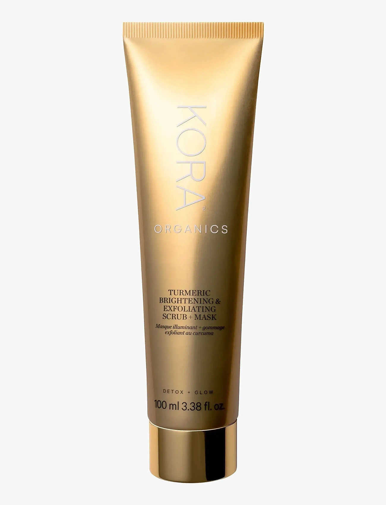 Kora Organics - Turmeric Brightening & Exfoliating Mask, 2-in-1 - niisutavad maskid - gold - 0