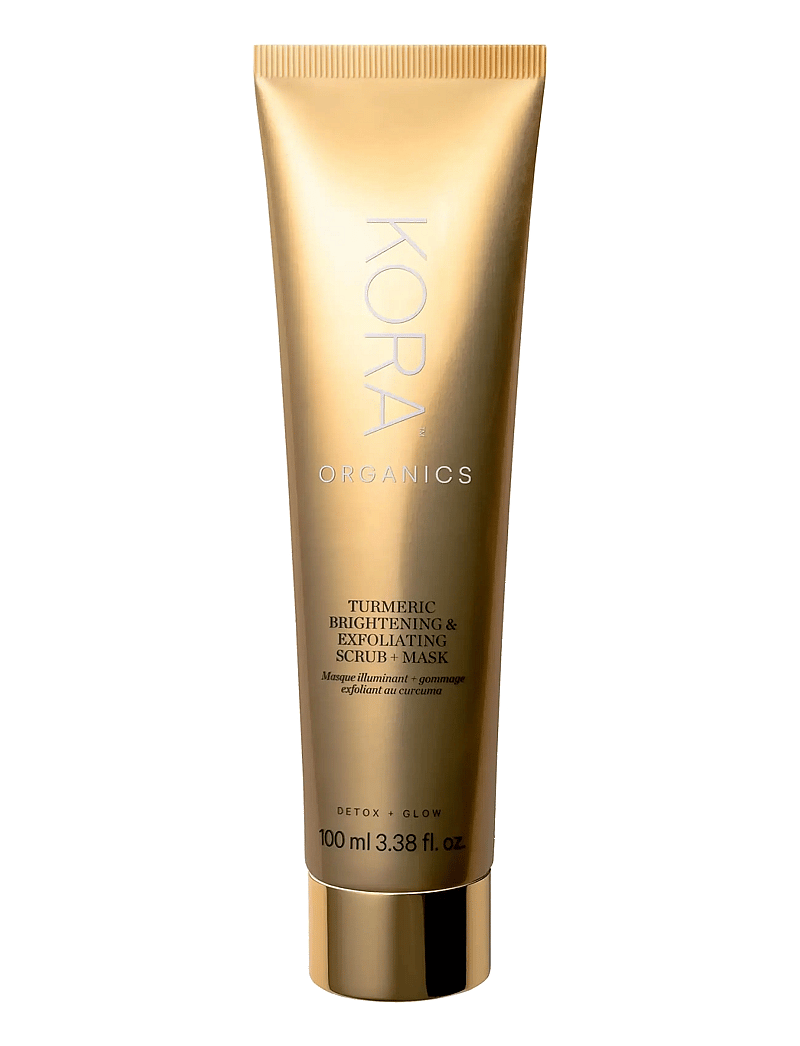 Kora Organics - Turmeric Brightening & Exfoliating Mask, 2-in-1 - niisutavad maskid - gold - 0