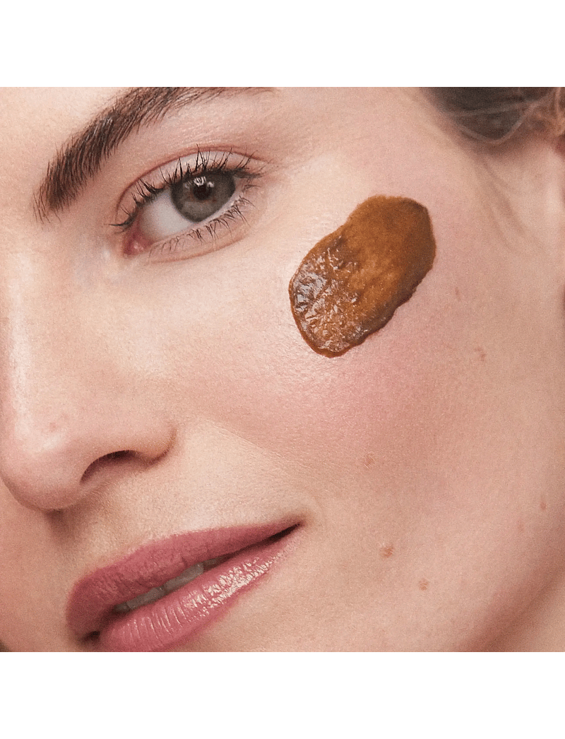 Kora Organics - Turmeric Brightening & Exfoliating Mask, 2-in-1 - niisutavad maskid - gold - 2