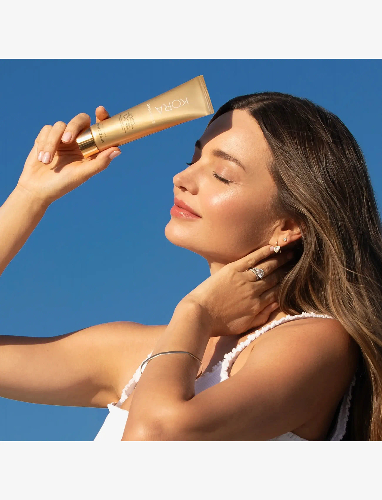 Kora Organics - Turmeric Brightening & Exfoliating Mask, 2-in-1 - niisutavad maskid - gold - 5