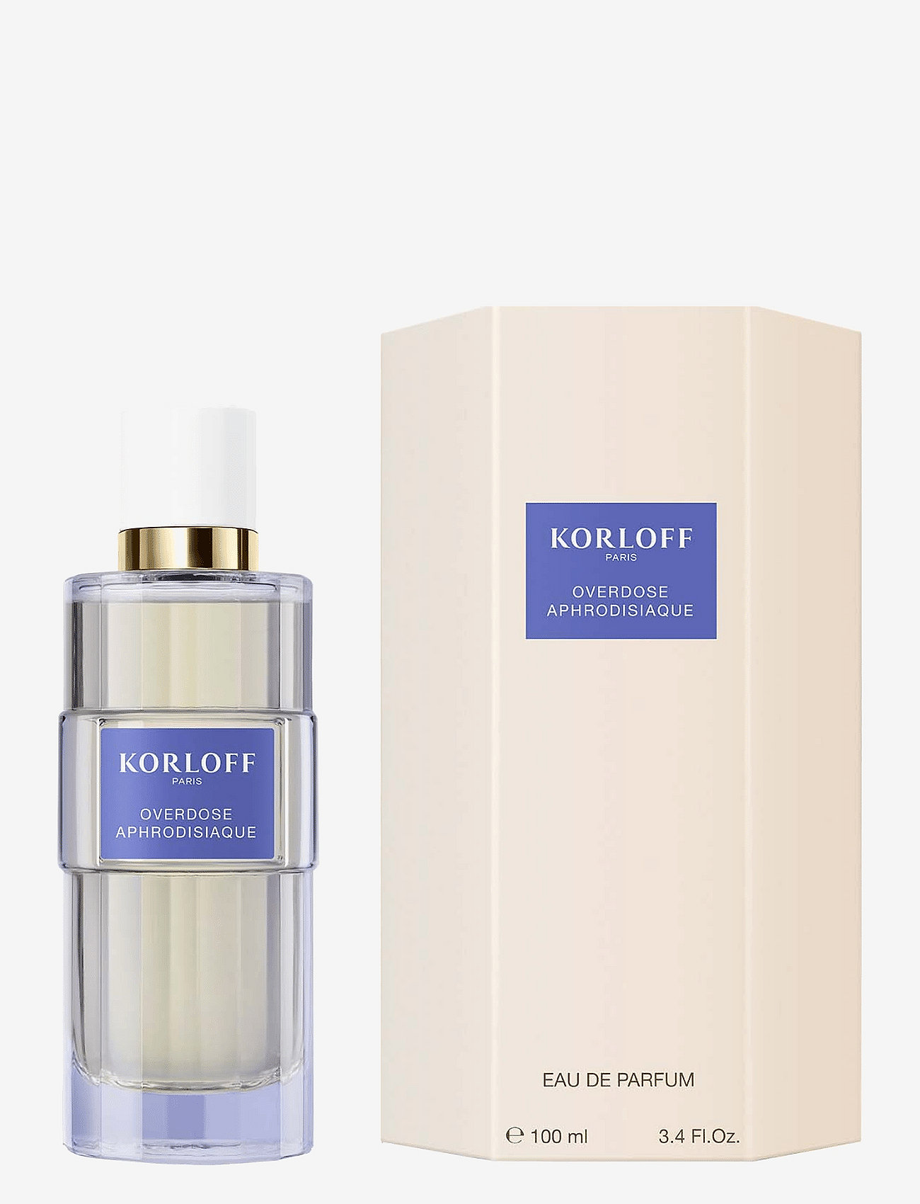 Korloff - EDP OVERDOSE APHRODISIAQUE - meestele  - clear - 1