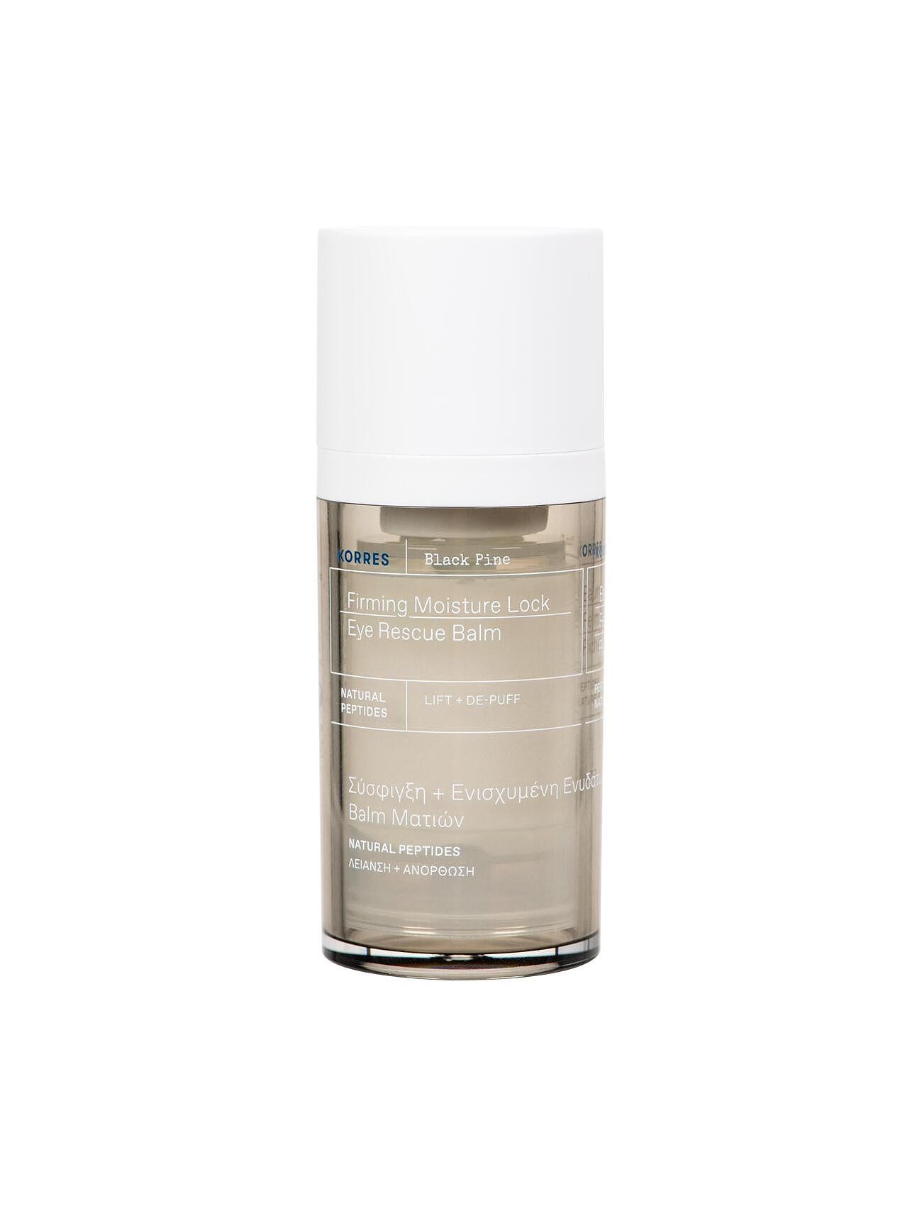 KORRES Black Pine Firming Moisture Lock Eye Rescue Balm - Nude - 15 ml