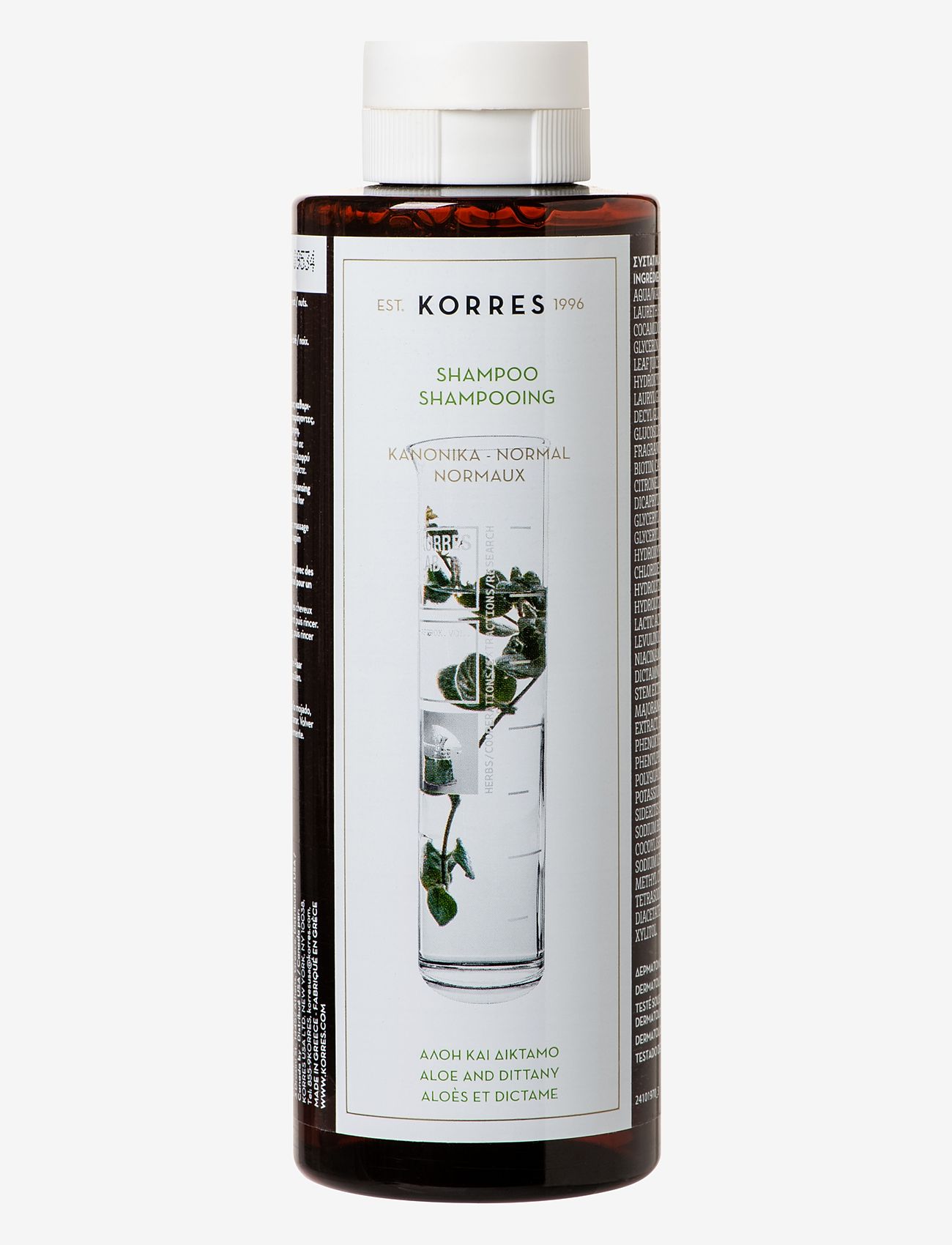 KORRES - Aloe + Dittany Shampoo For Normal Hair - no color - 0