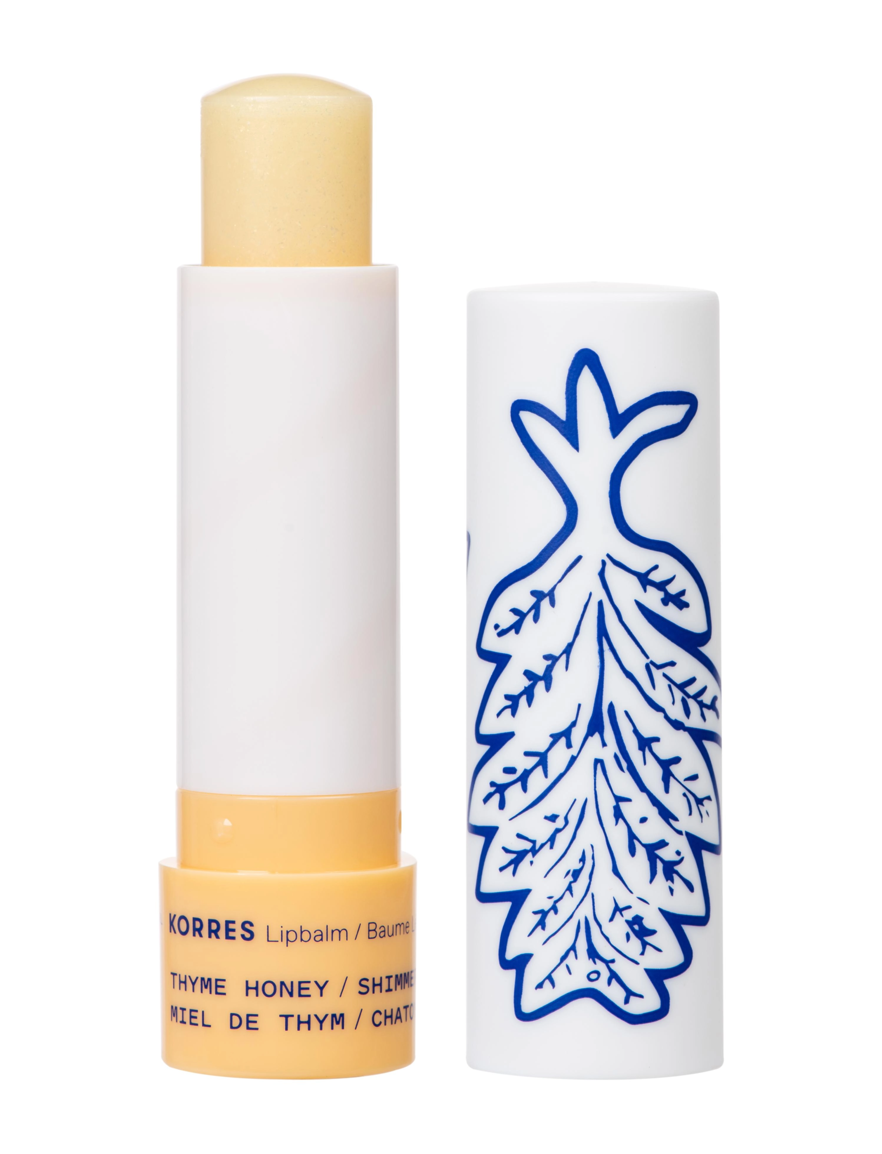 KORRES - Lip Balm Thyme Honey - læbepomade - no color - 2