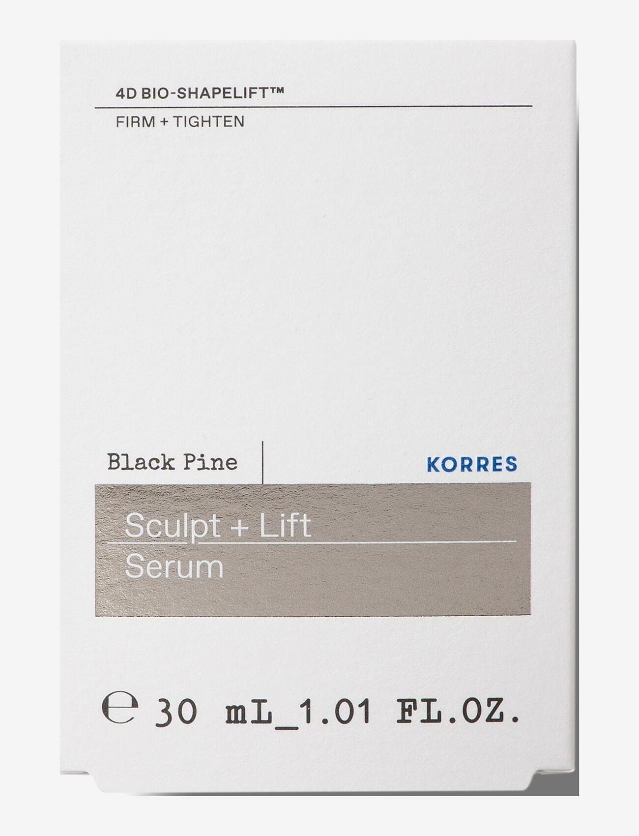 KORRES - Black Pine Sculpt + Lift Serum - serum - no color - 2