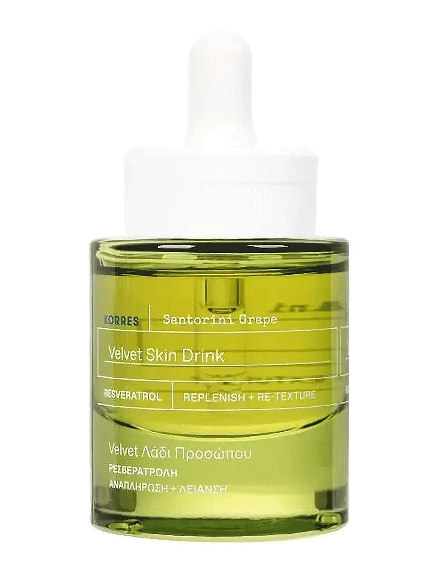 KORRES - Santorini Grape Velvet Skin Drink Face Oil - Õlid - no color - 1