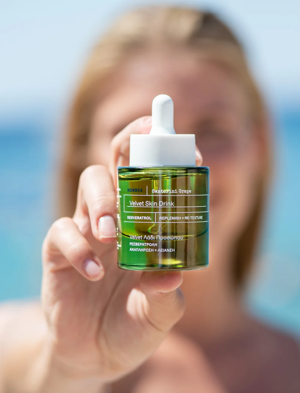 KORRES - Santorini Grape Velvet Skin Drink Face Oil - Õlid - no color - 3