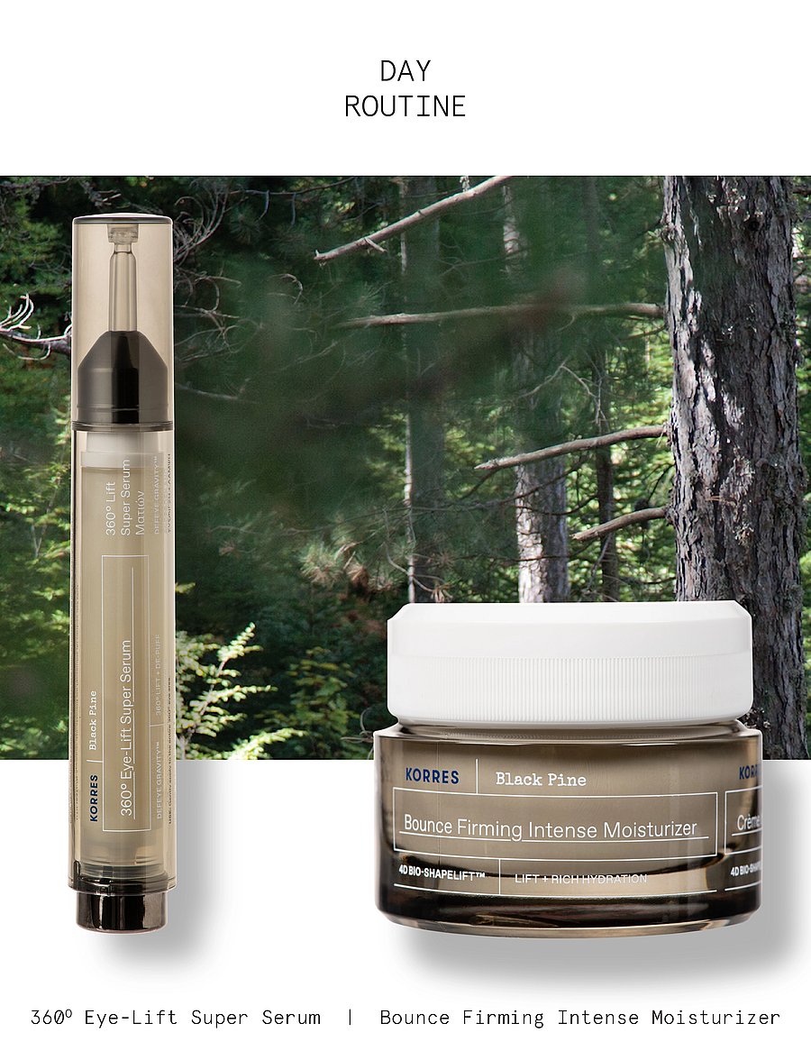 KORRES - Black Pine 360° Eye-Lift Super Serum - silmaseerumid - no color - 2
