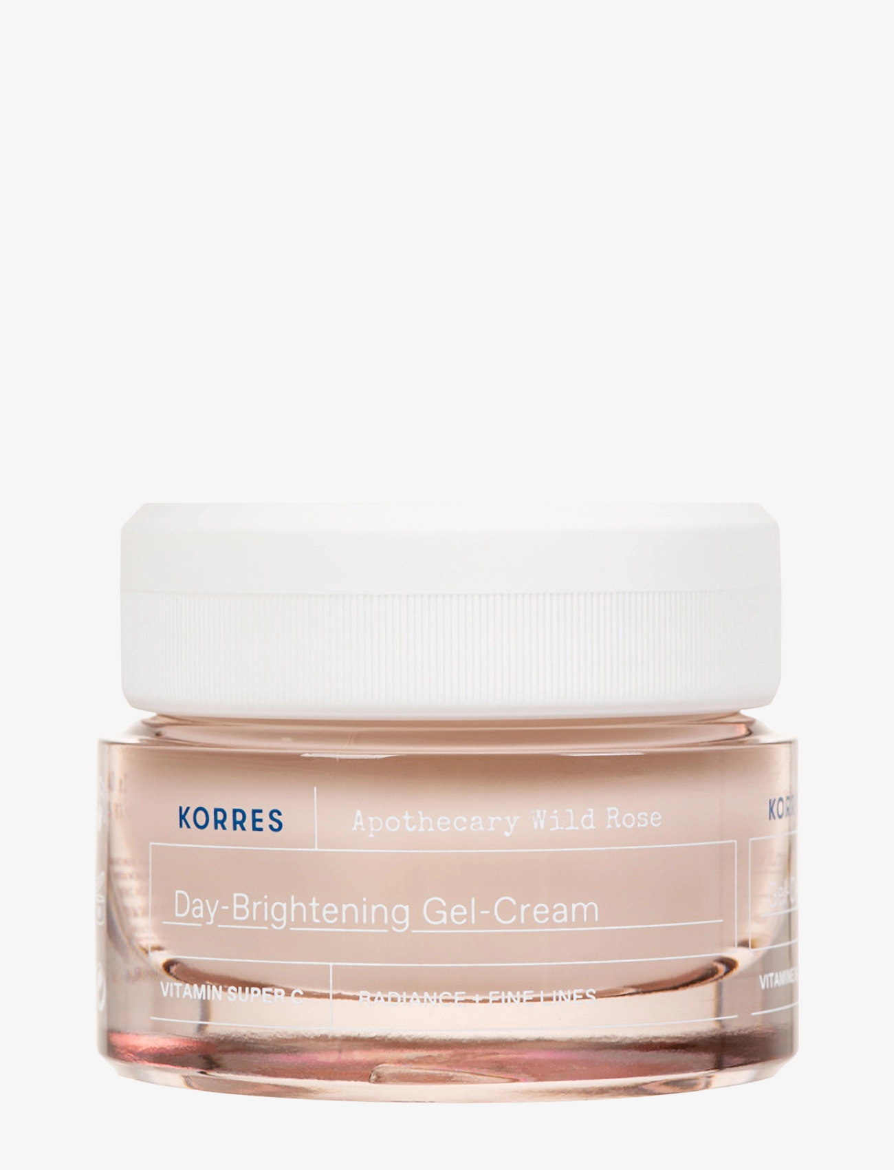KORRES Apothecary Wild Rose Day-Brightening Gel-Cream, Day Cremes, Nude, Str: 40 ml