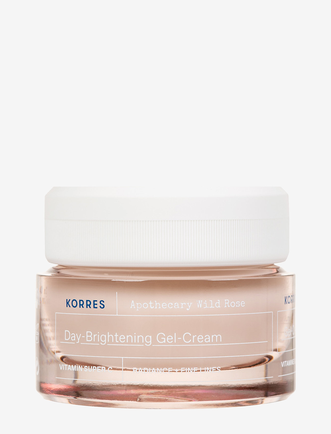KORRES - Apothecary Wild Rose Day-Brightening Gel-Cream - dagkräm - no color - 0