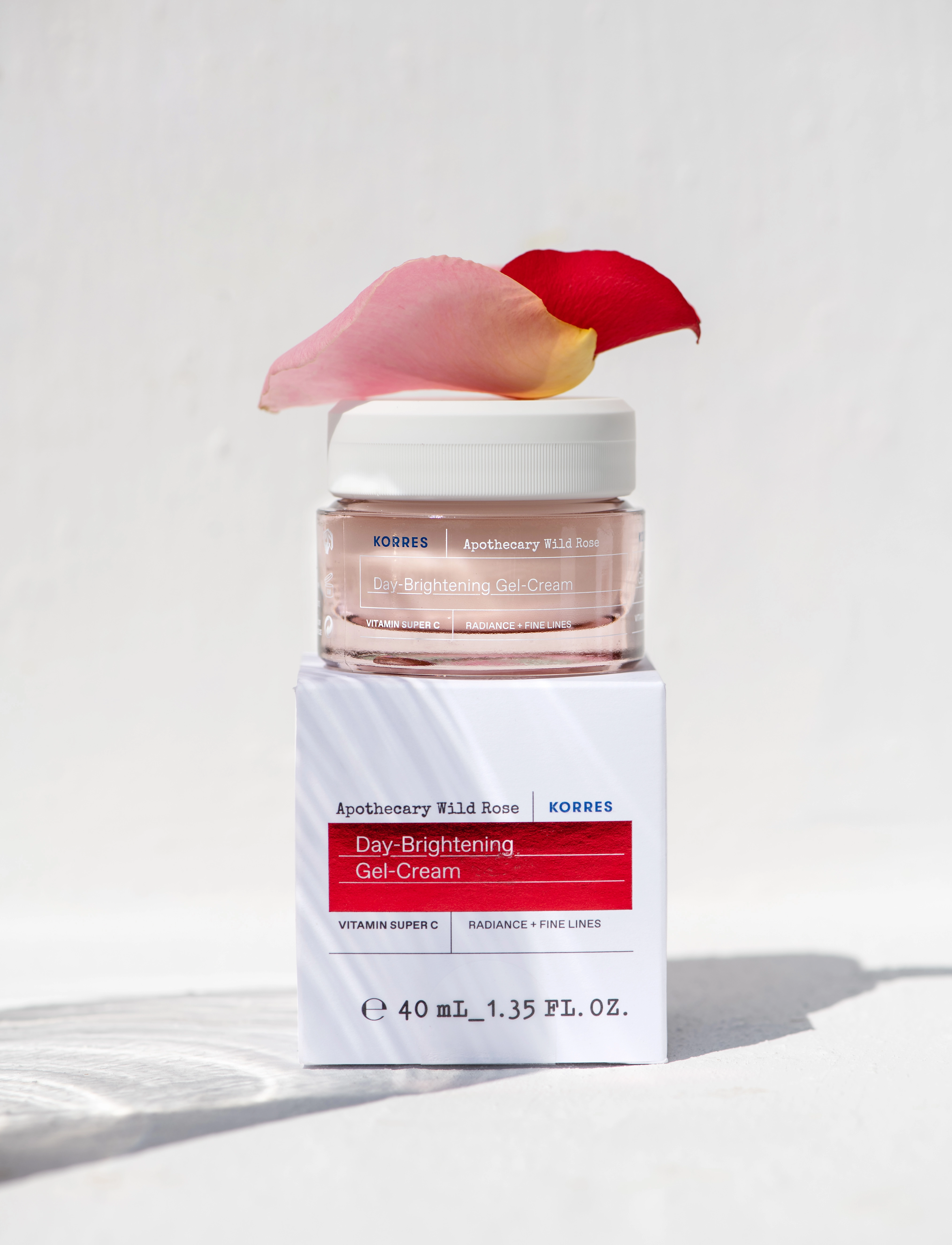 KORRES - Apothecary Wild Rose Day-Brightening Gel-Cream - dagcremer - no color - 2