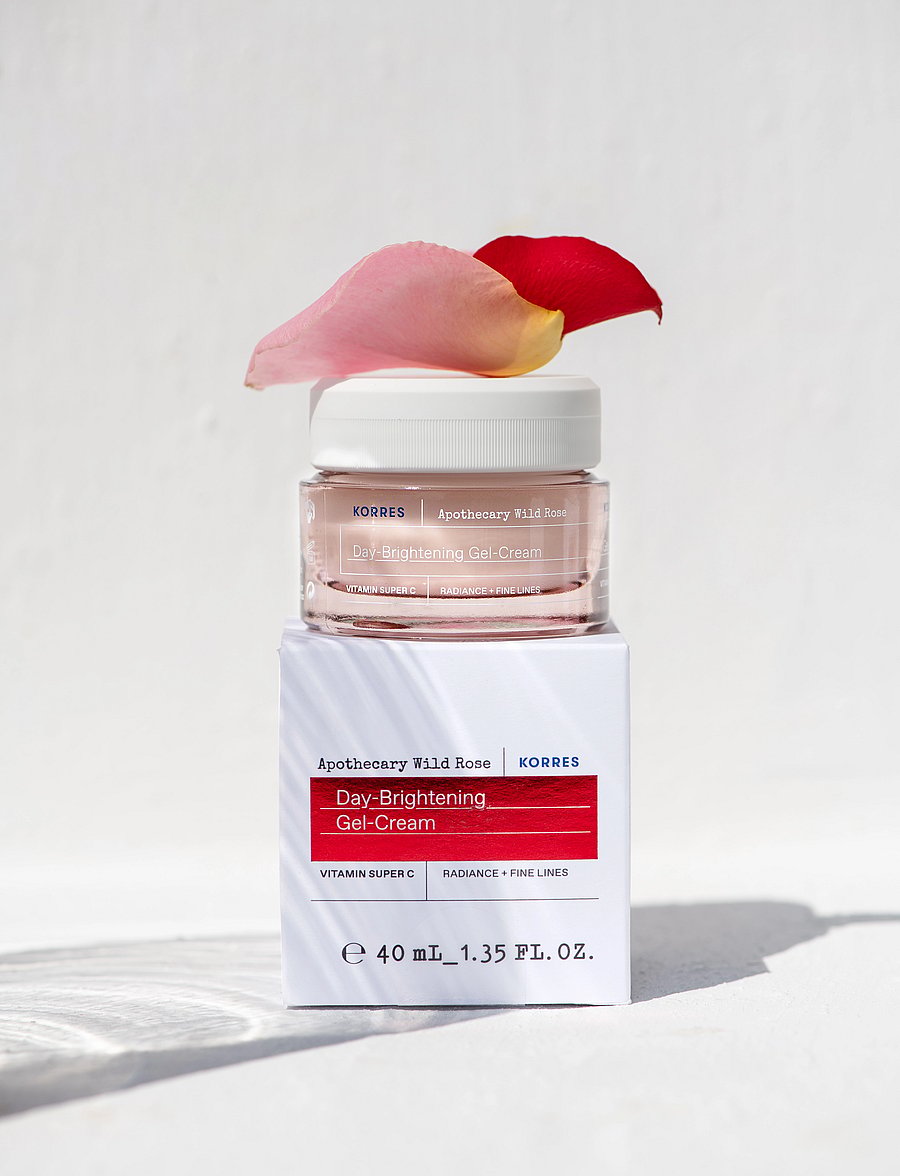 KORRES - Apothecary Wild Rose Day-Brightening Gel-Cream - päevakreemid - no color - 2