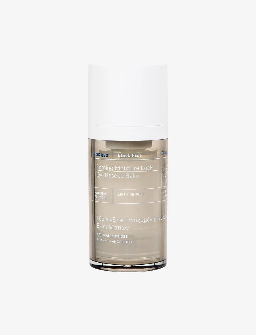 KORRES - Black Pine Firming Moisture Lock Eye Rescue Balm - silmaseerumid - no color - 0