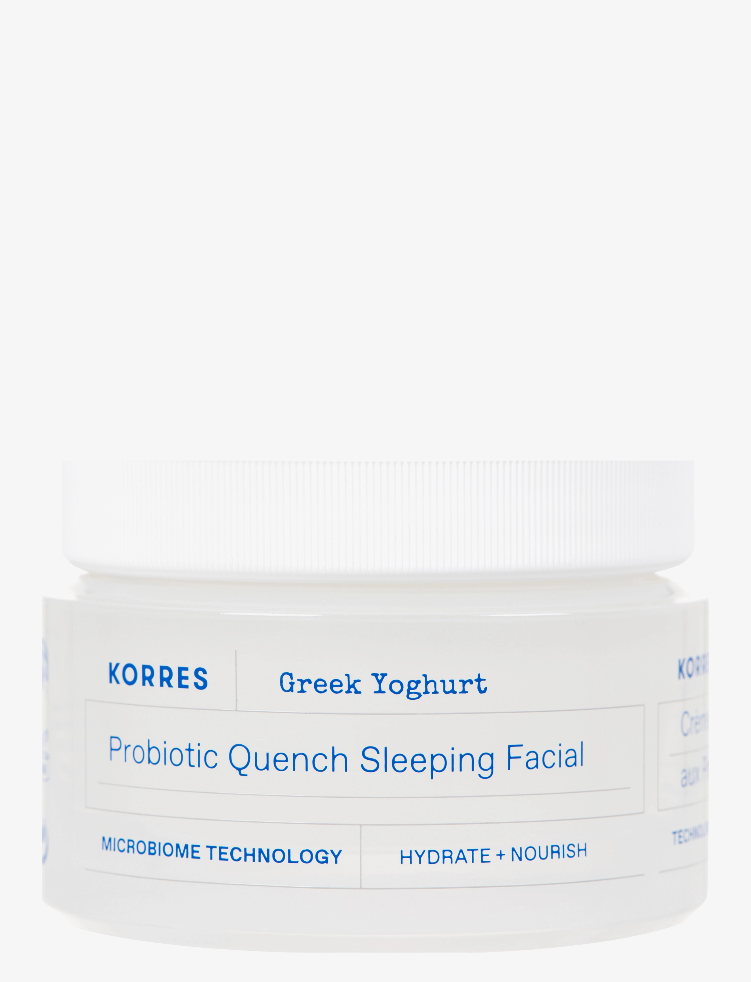 KORRES Greek Yoghurt Probiotic Quench Sleeping Facial, Sovemaske, Nude, Str: 40 ml