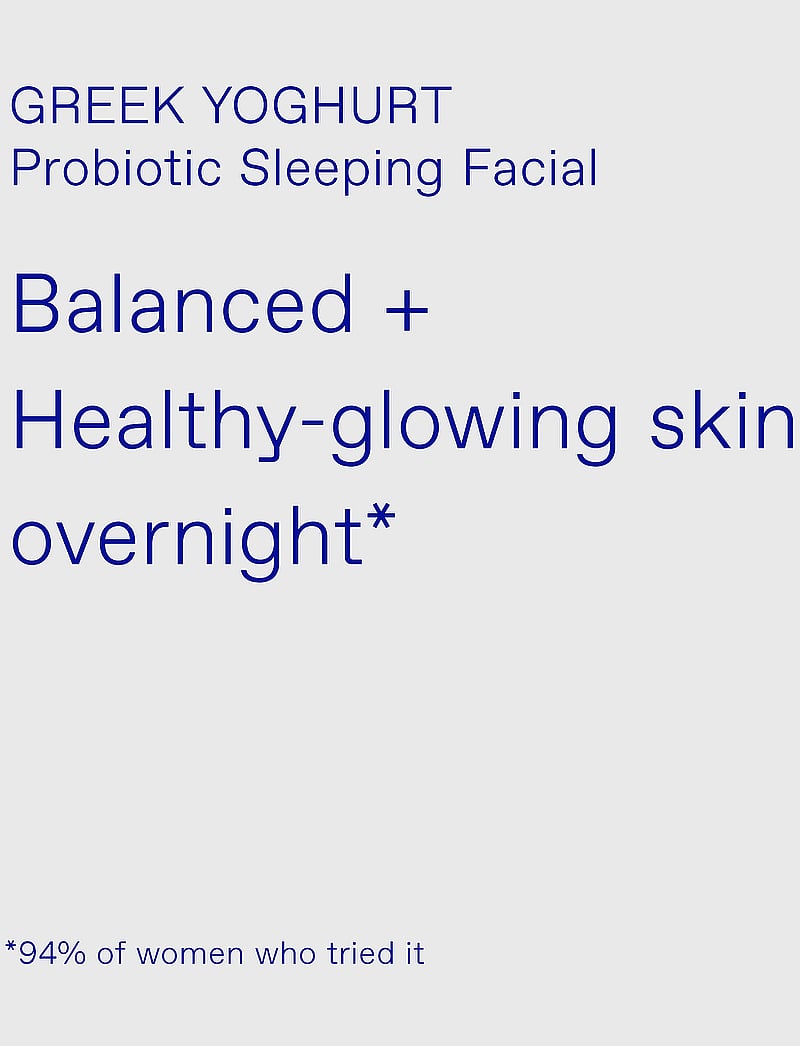 KORRES - Greek Yoghurt Probiotic Quench Sleeping Facial - Öömask - no color - 5