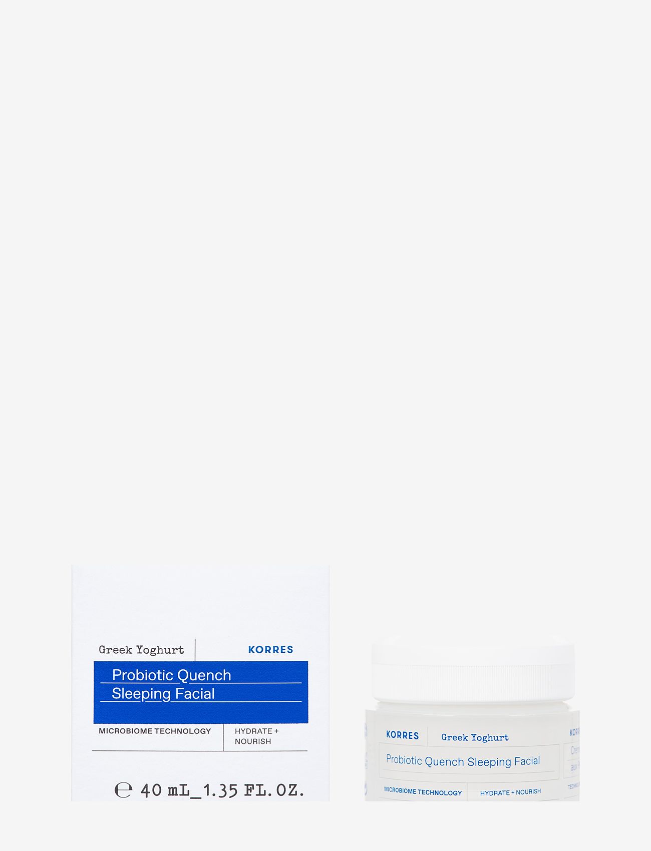 KORRES - Greek Yoghurt Probiotic Quench Sleeping Facial - næturmaskar - no color - 2
