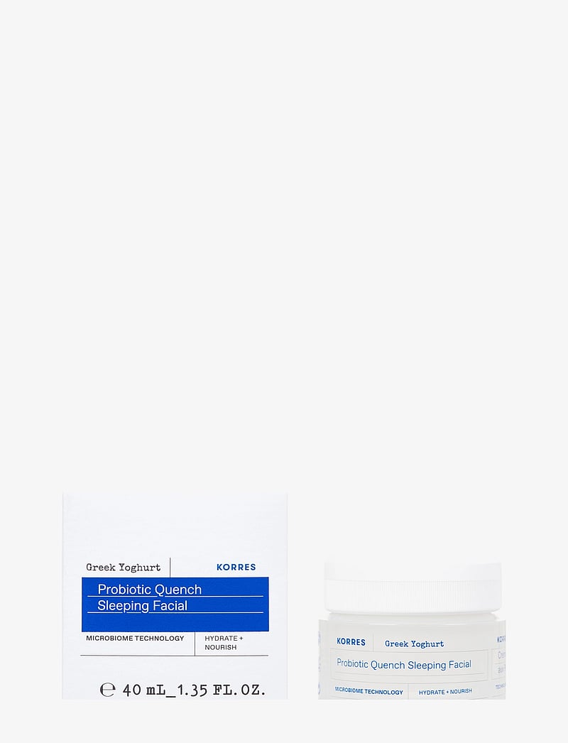 KORRES - Greek Yoghurt Probiotic Quench Sleeping Facial - Öömask - no color - 2