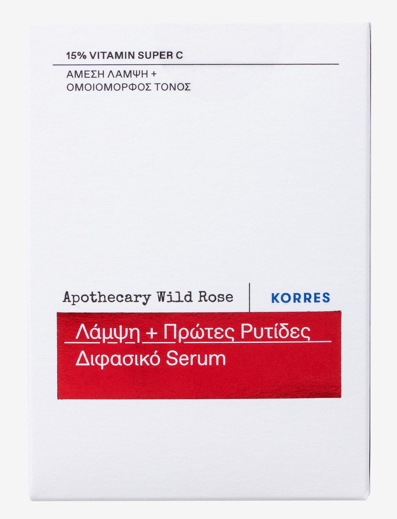 KORRES - Apothecary Wild Rose Spotless Serum - serum - no color - 1