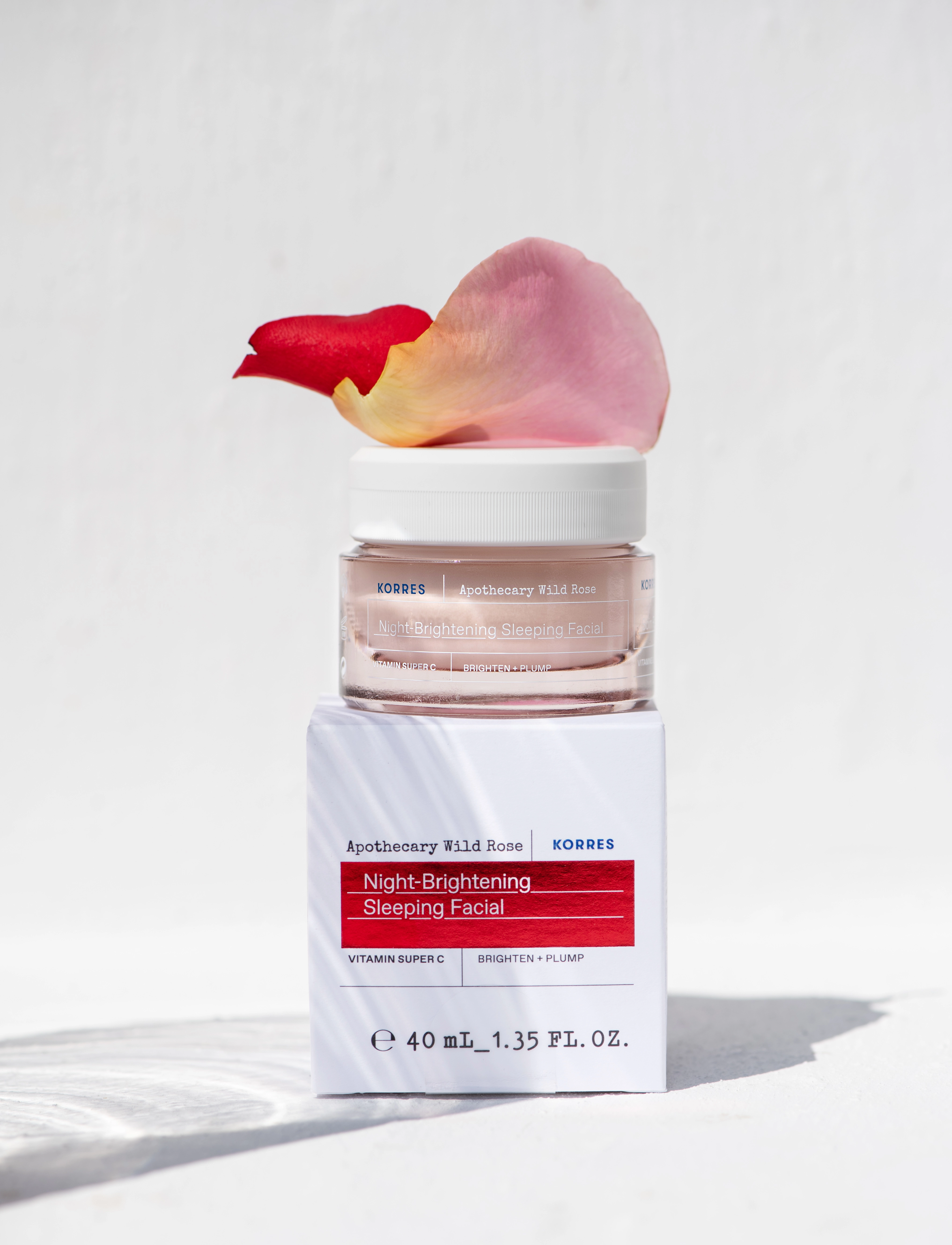 KORRES - Apothecary Wild Rose Night-Brightening Sleeping Facial - natmasker - no color - 2