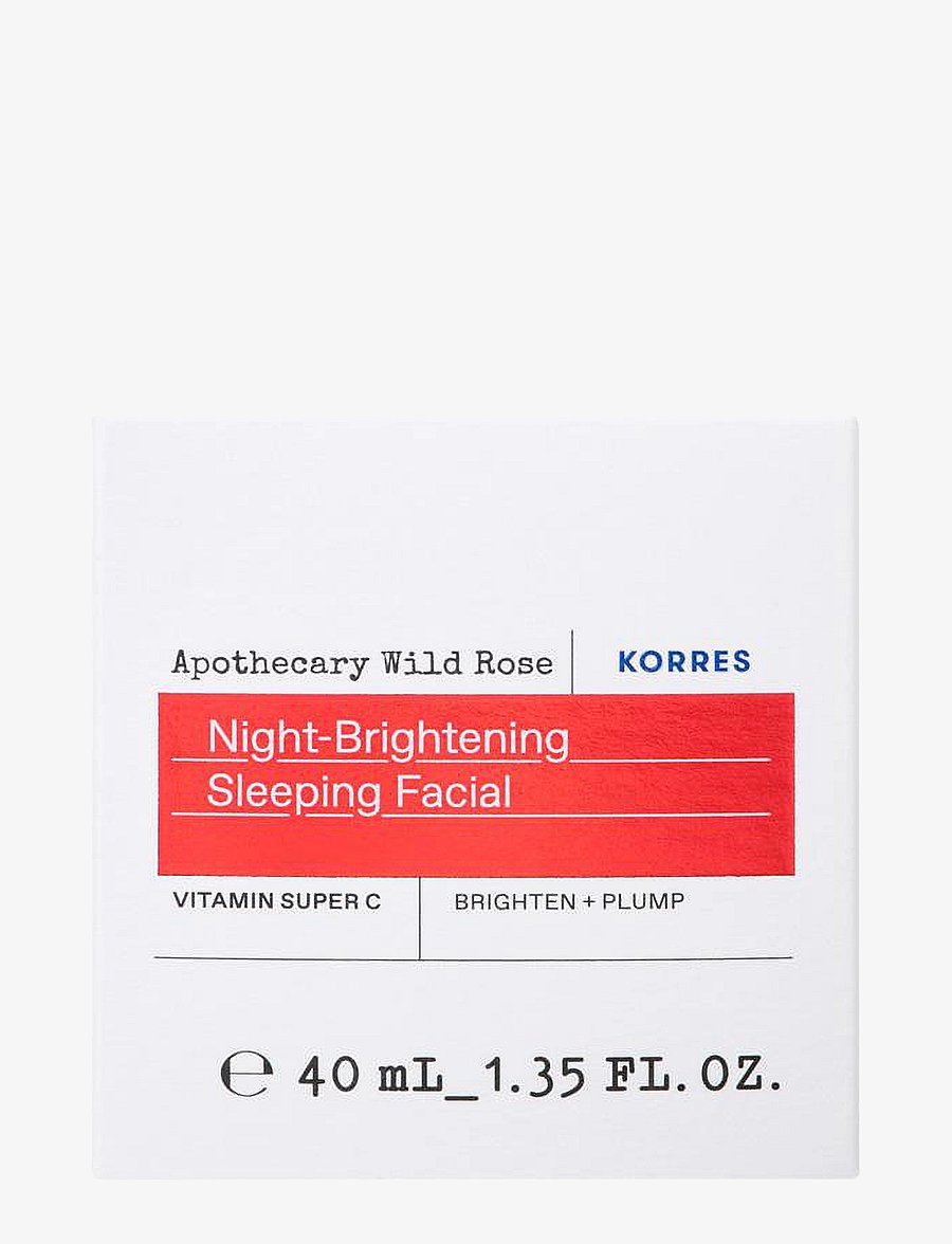 KORRES - Apothecary Wild Rose Night-Brightening Sleeping Facial - Öömask - no color - 1