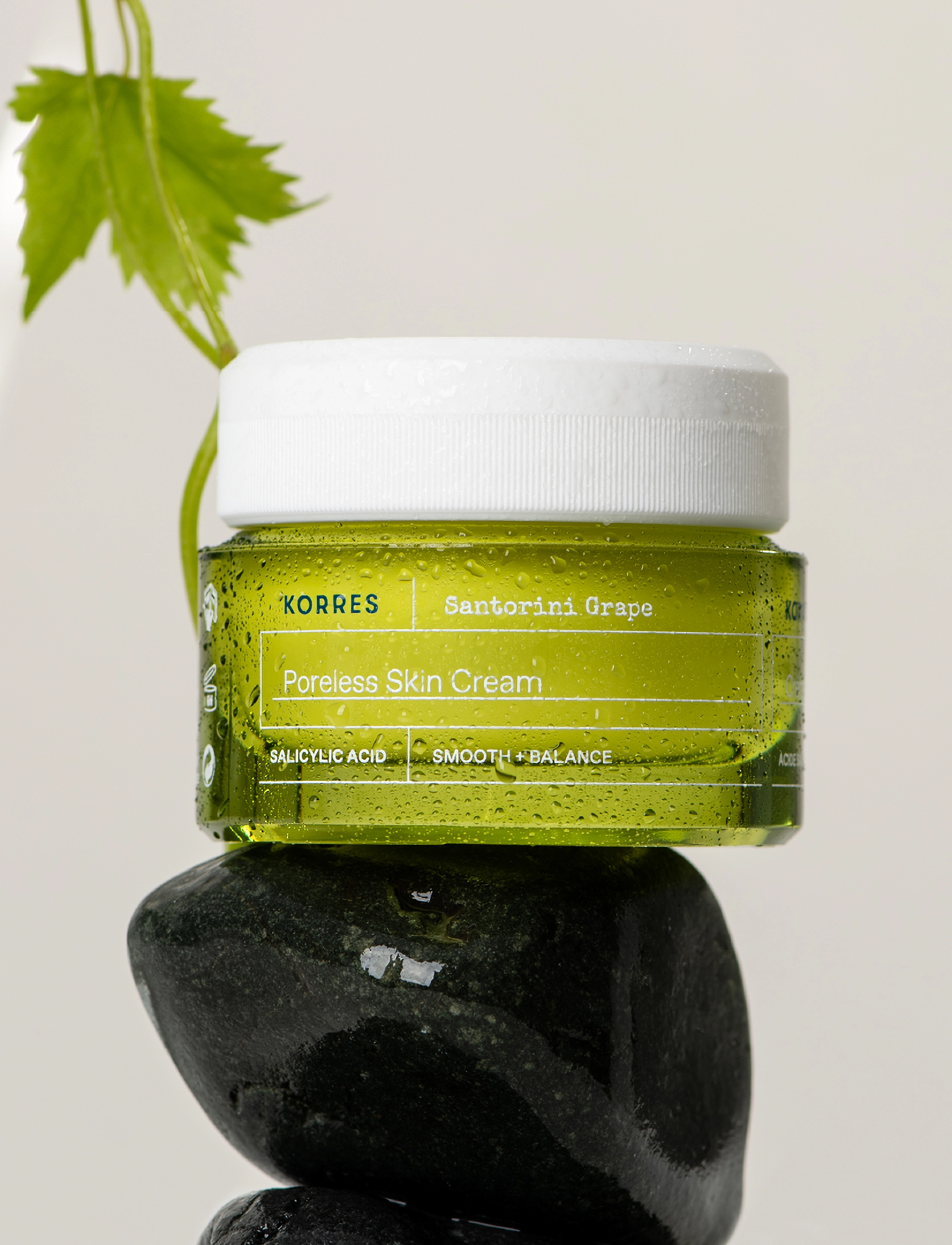 KORRES - Santorini Grape Poreless Skin Gel Cream - dagkräm - no color - 0