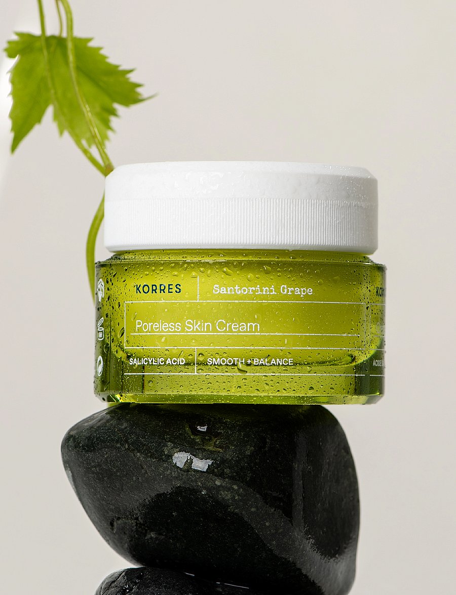 KORRES - Santorini Grape Poreless Skin Gel Cream - päevakreemid - no color - 0
