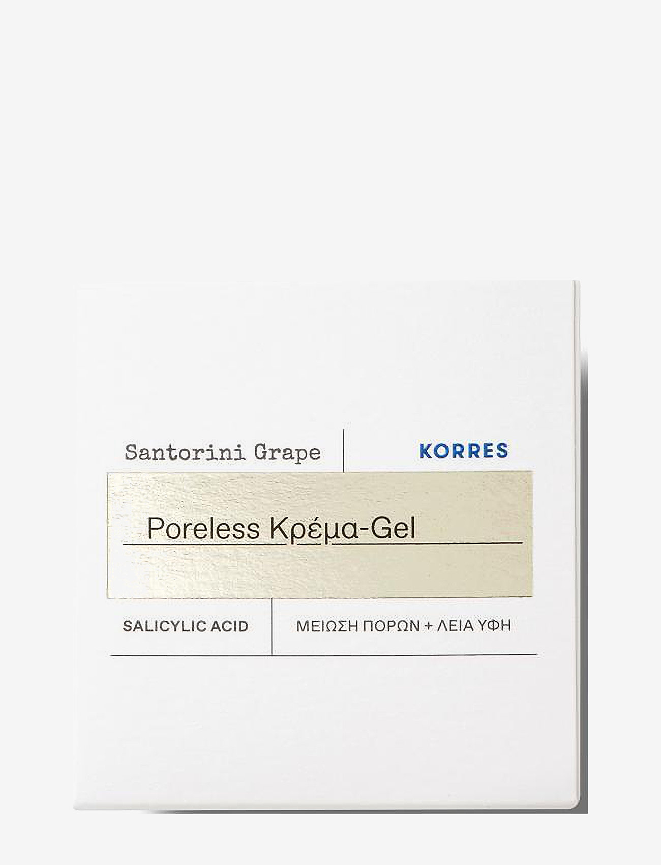 KORRES - Santorini Grape Poreless Skin Gel Cream - dagcremer - no color - 2