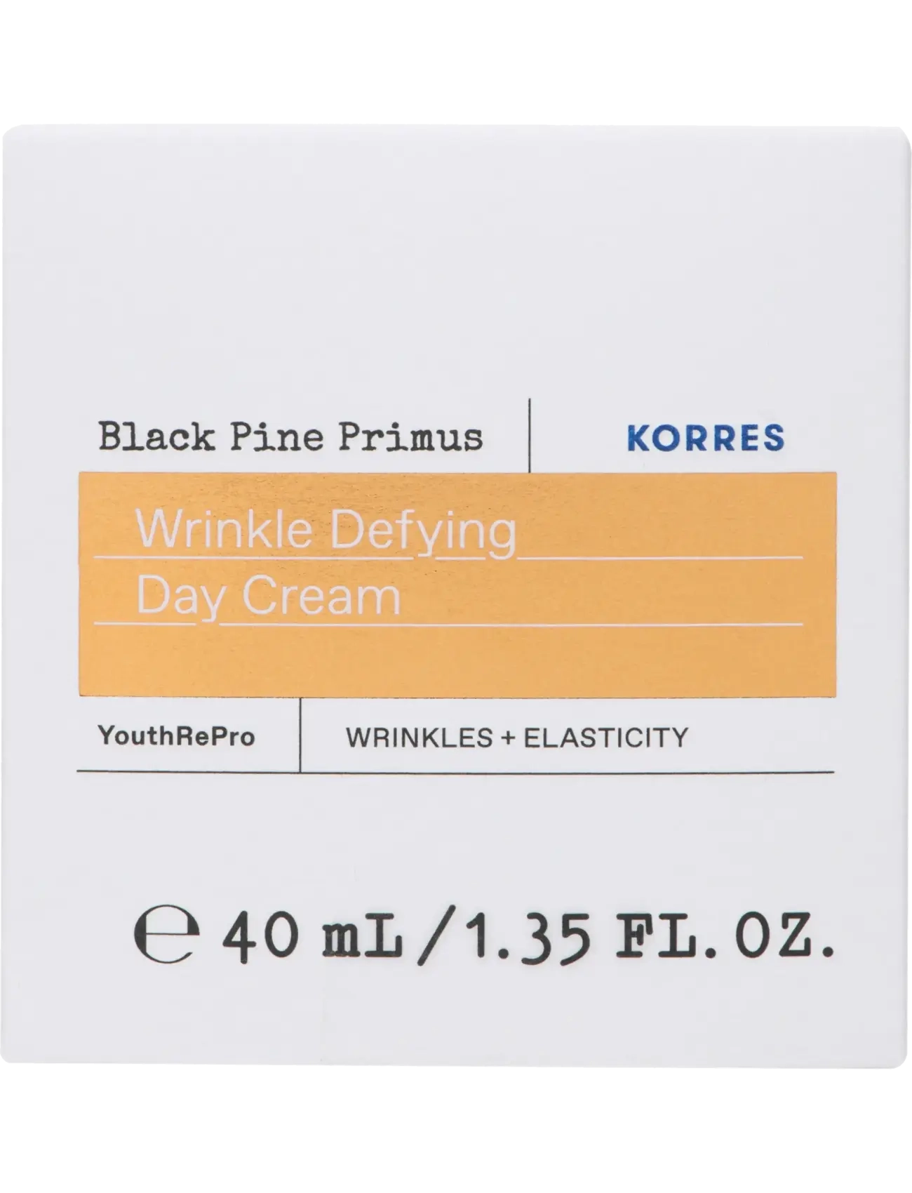 KORRES - Black Pine Primus Wrinkle Defying Day Cream - fugtpleje - no colour - 1